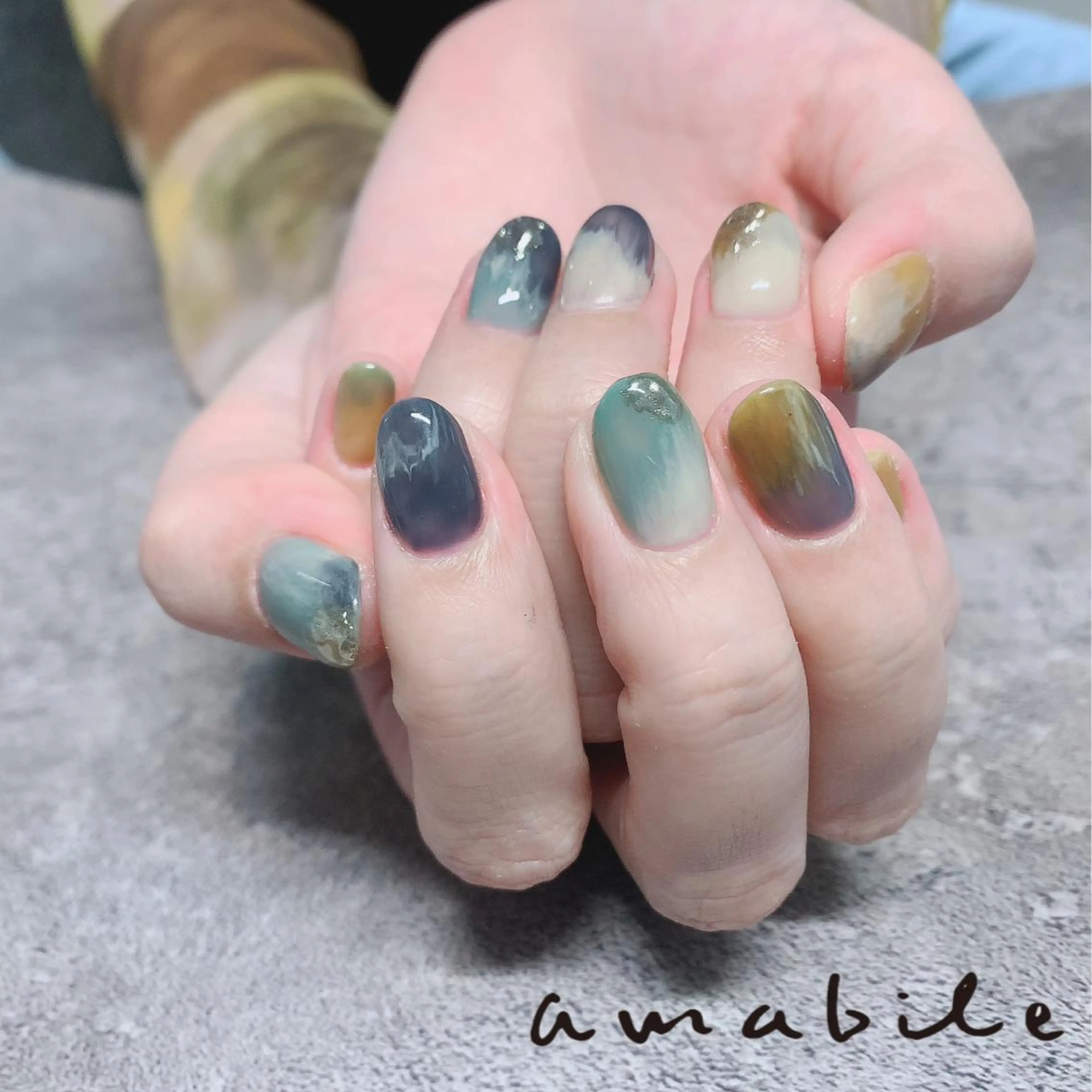 ネイル amabile nailのネイルデザイン