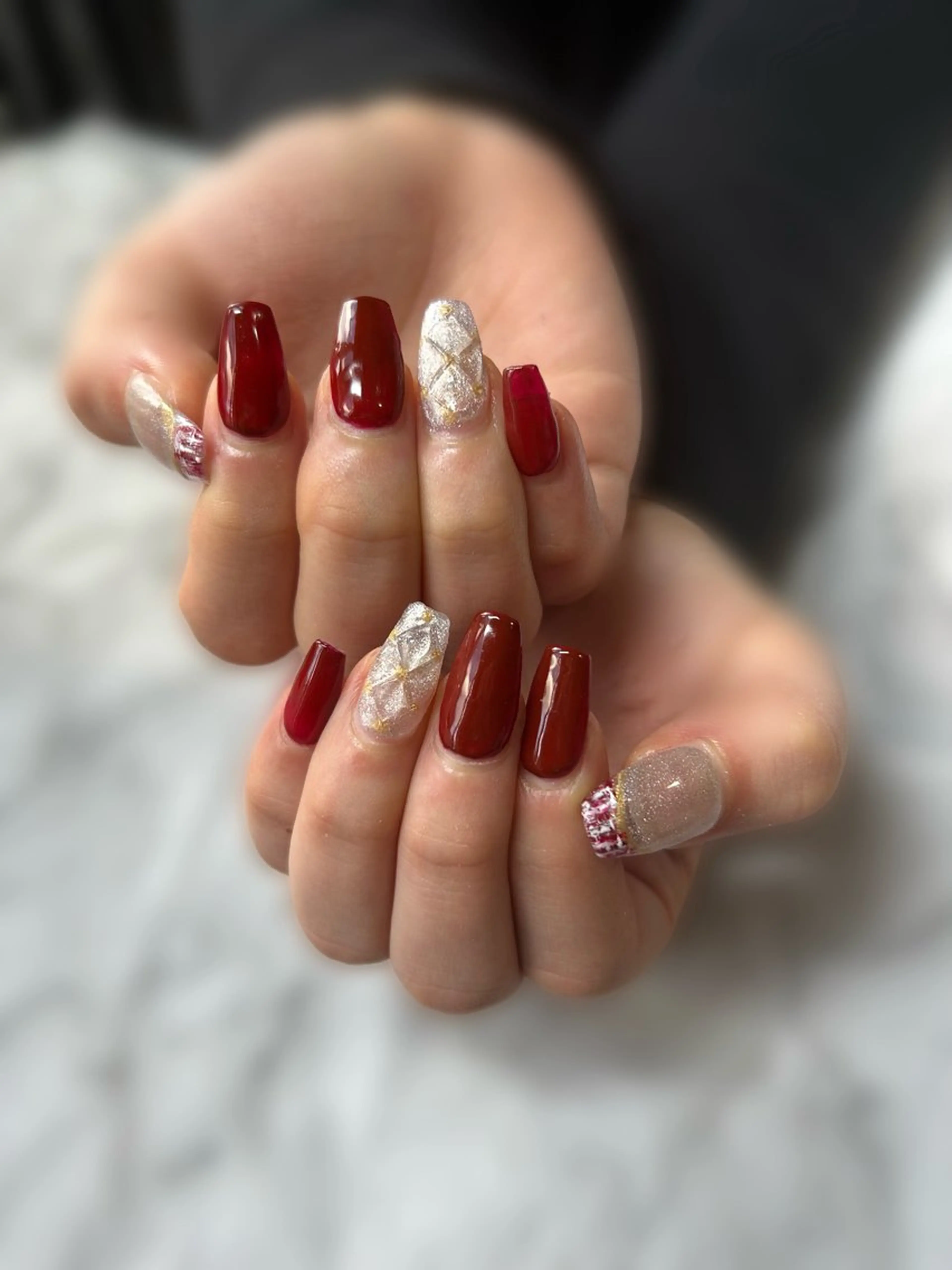 ネイル アートネイル ワンカラーネイル 長さ出し専門HALE NAIL さとうのネイルデザイン