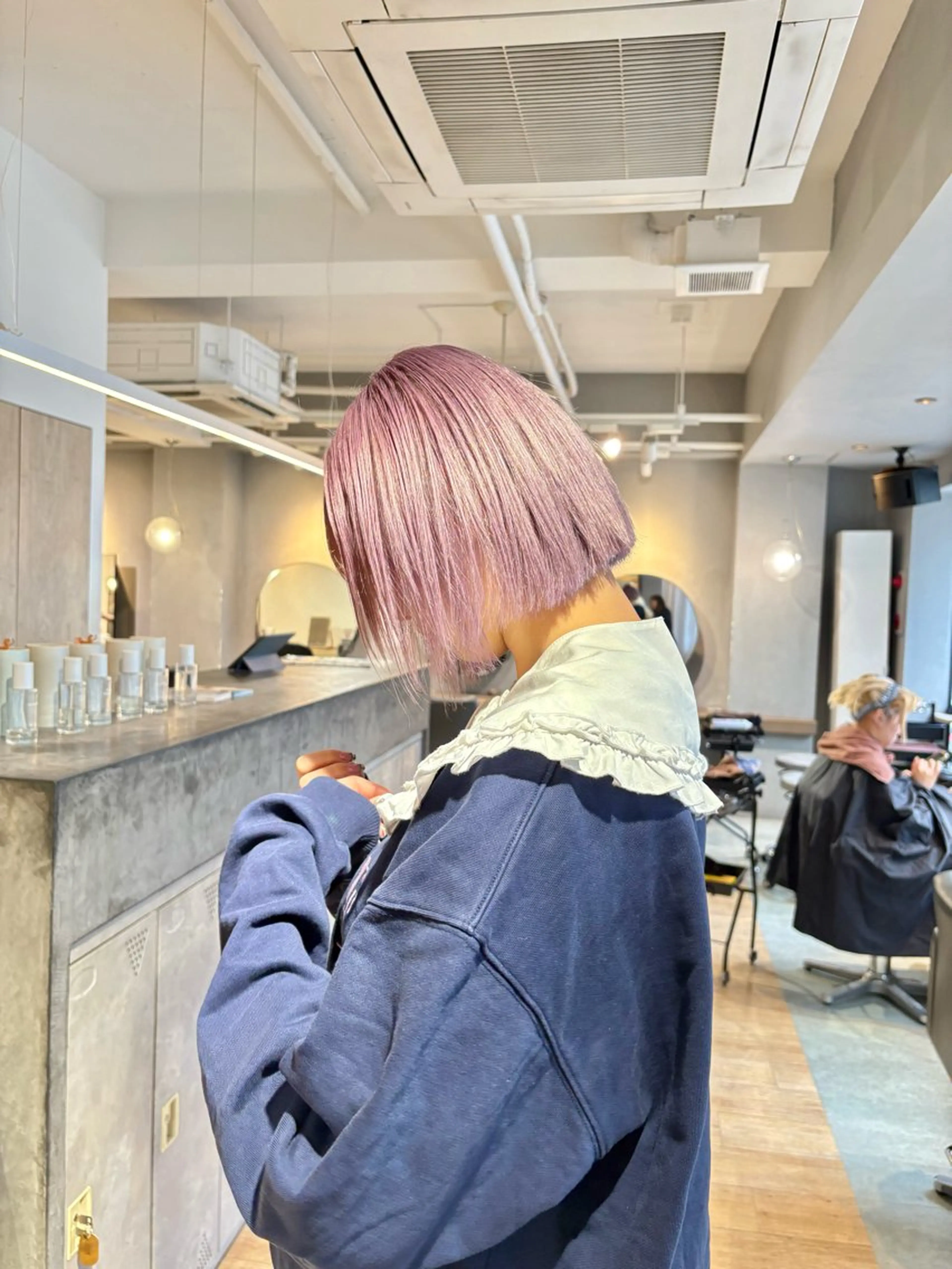 カラー ヘアカラー 西川芽依/ハイトーン ブリーチカラー🎀のヘアスタイル