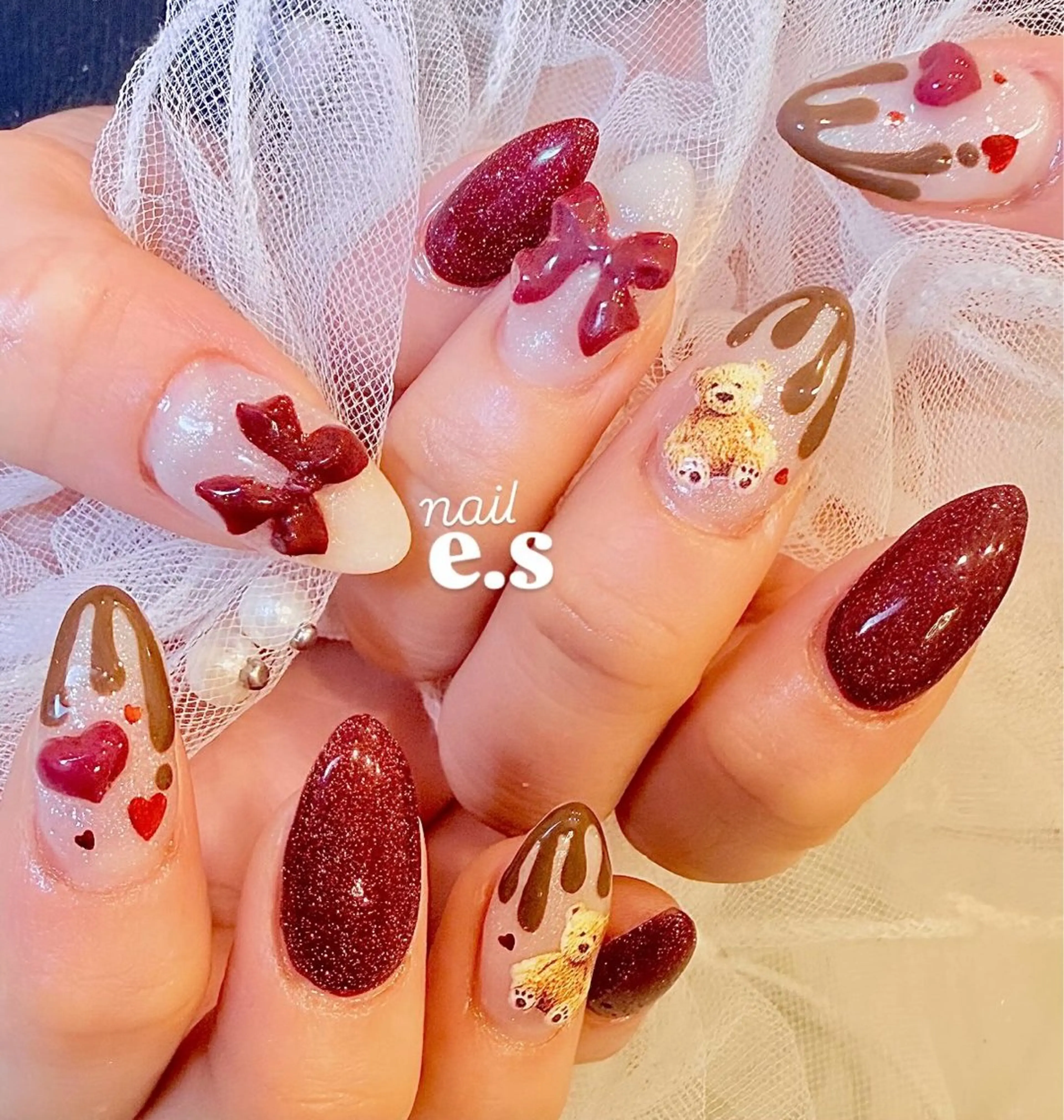 ネイル ハンドネイル nail e.sのネイルデザイン