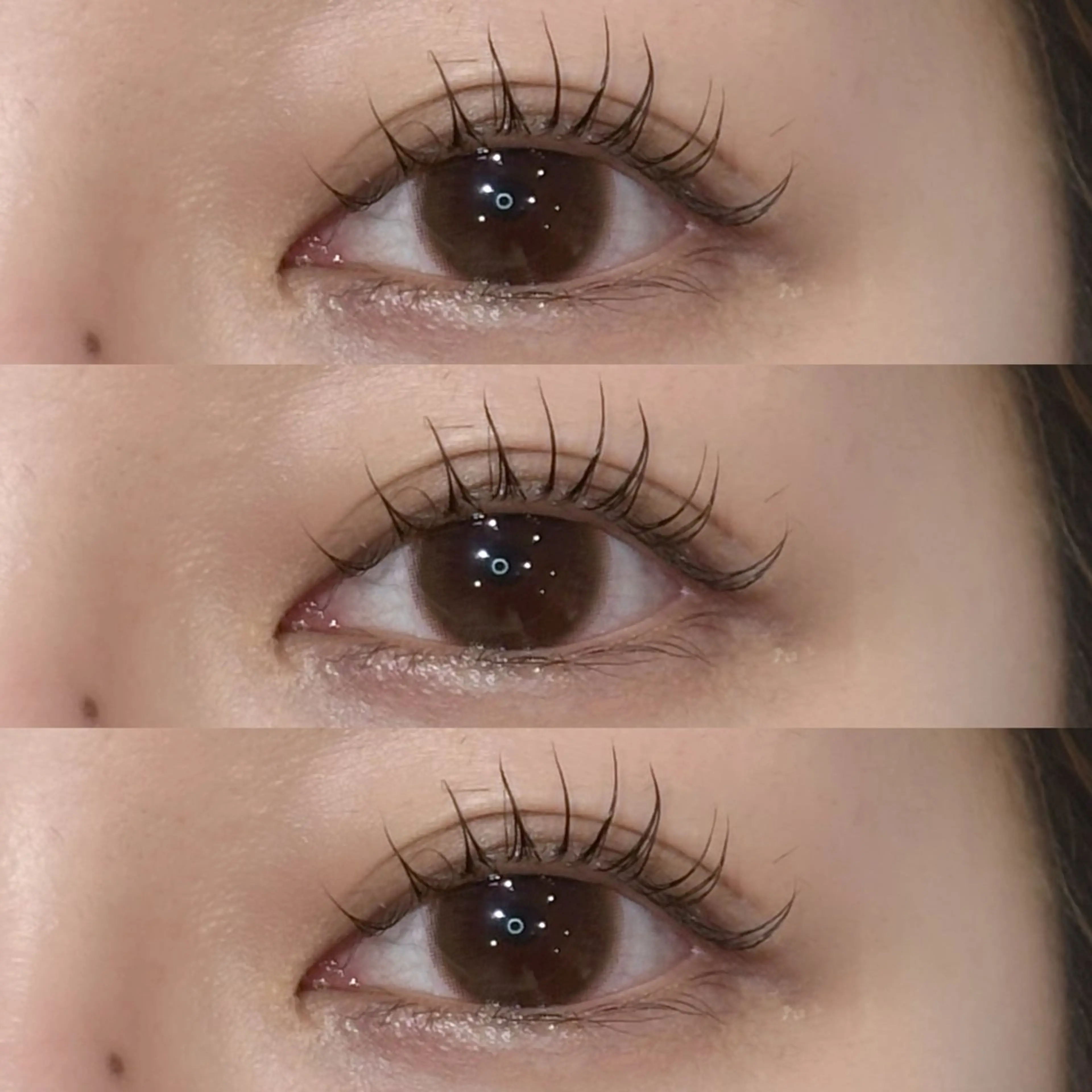 韓国風まつげパーマの写真