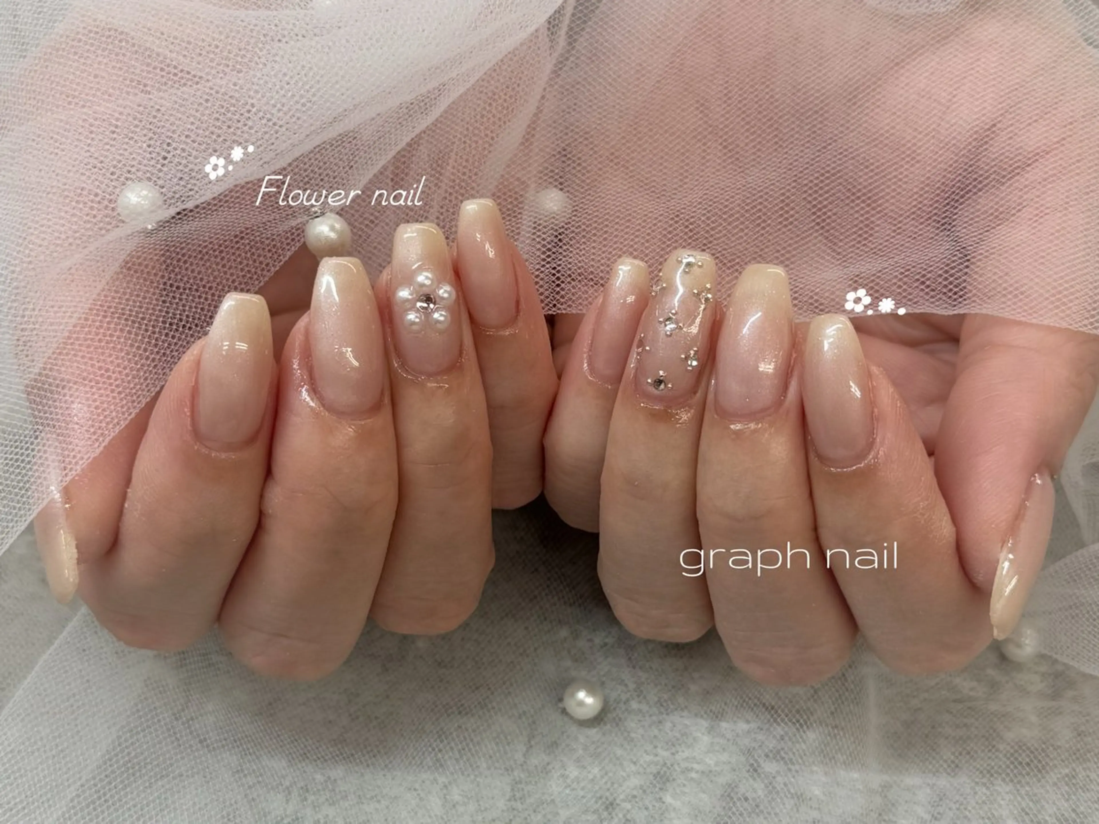 ネイル graph nail【グラフ ネイル】所属・graphnail‪ ‪‪❤︎‬manaのネイルデザイン