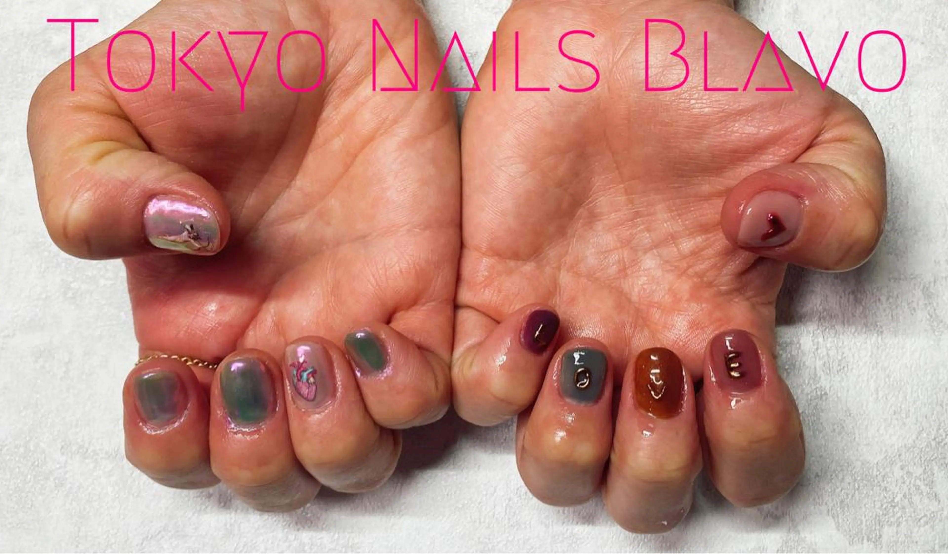 ネイル 持ち込み T.N.B 山本陽子のネイルデザイン