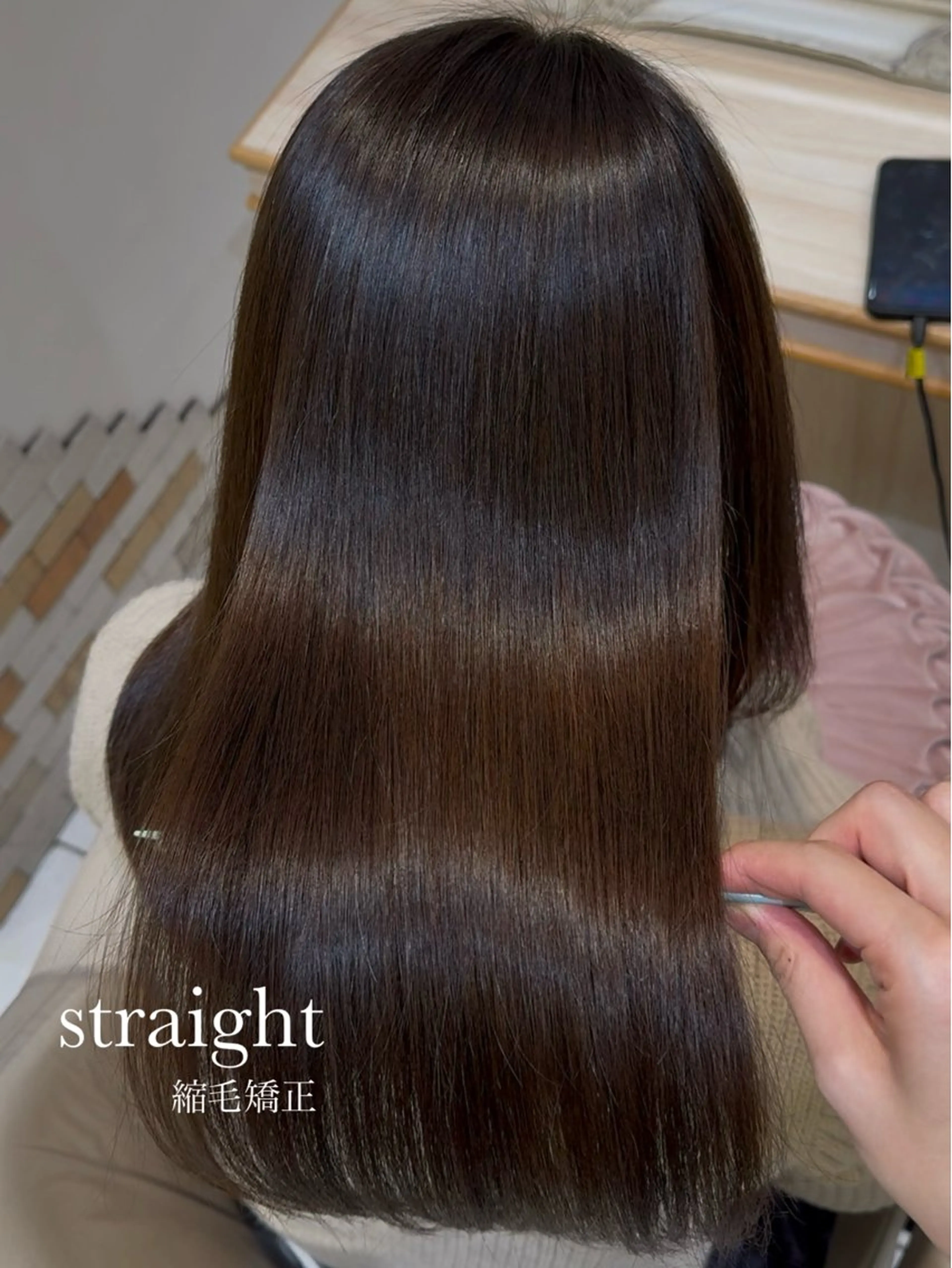 【❣️人気No.3❣️】カット💕髪質改善縮毛矯正💞の写真