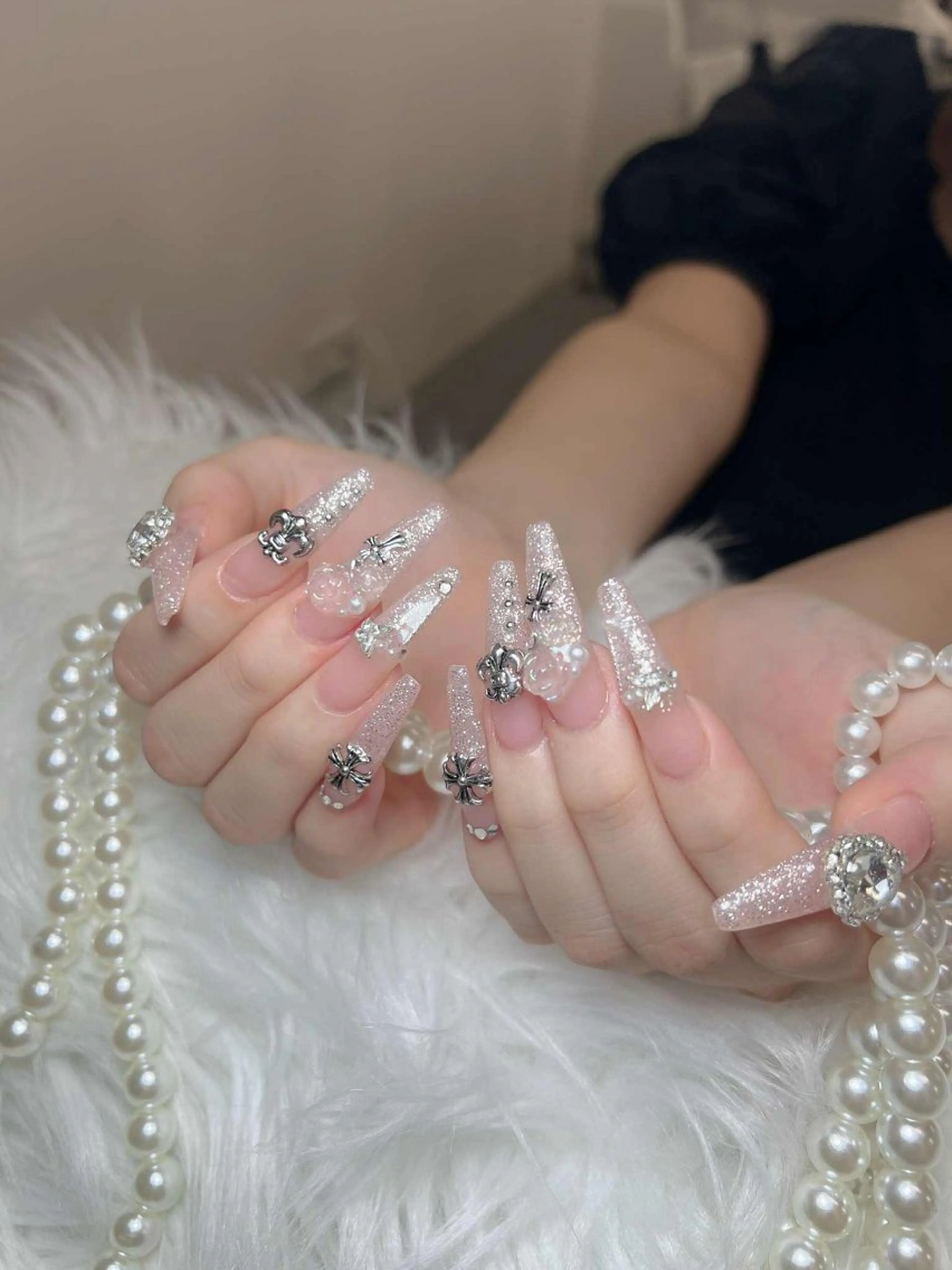 ネイル オーロラネイル チークネイル フットネイル フレンチネイル 韓国ネイル ハンドネイル Lumi Nailのネイルデザイン