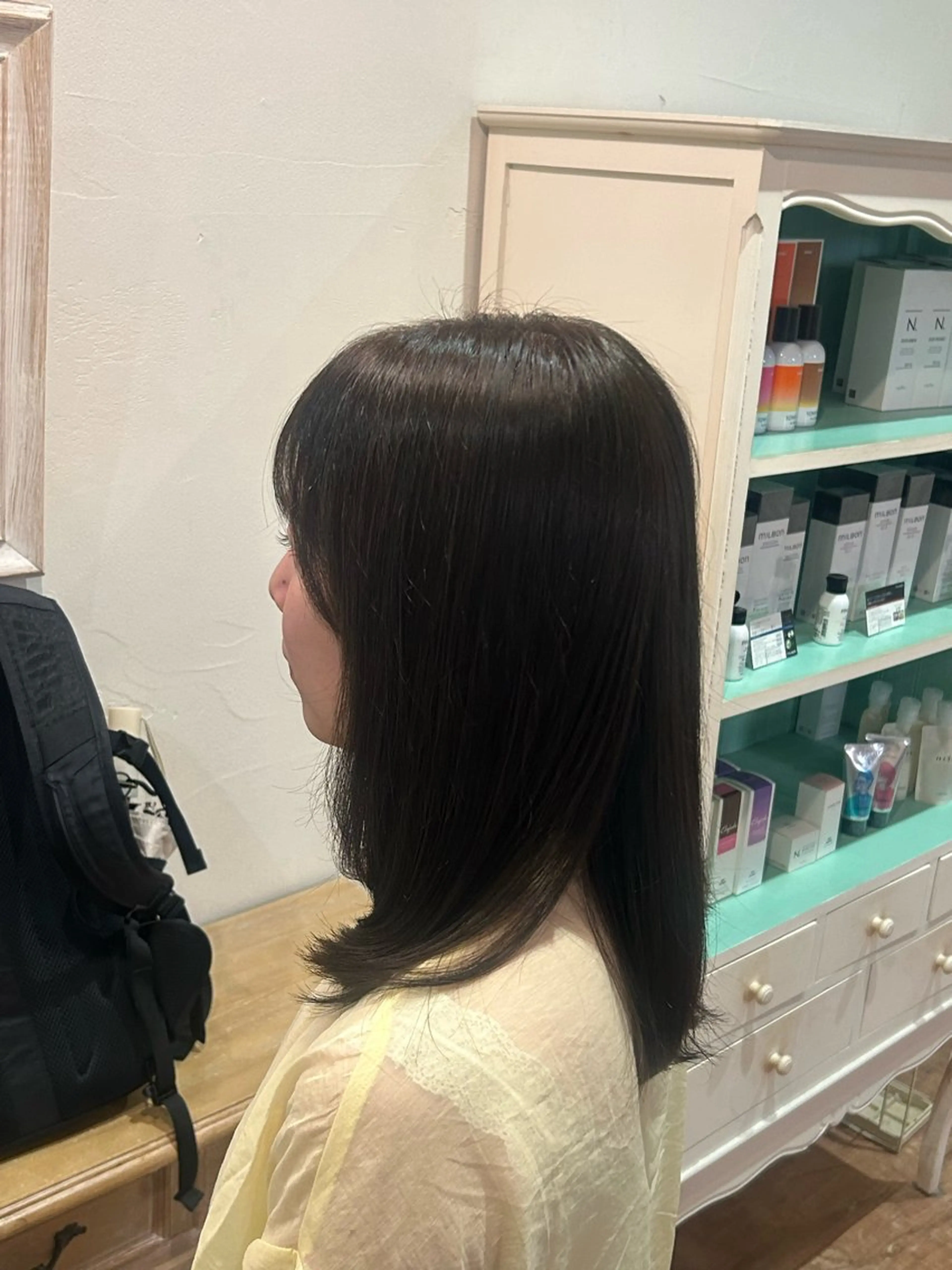 カラー 水口 琉那のヘアスタイル