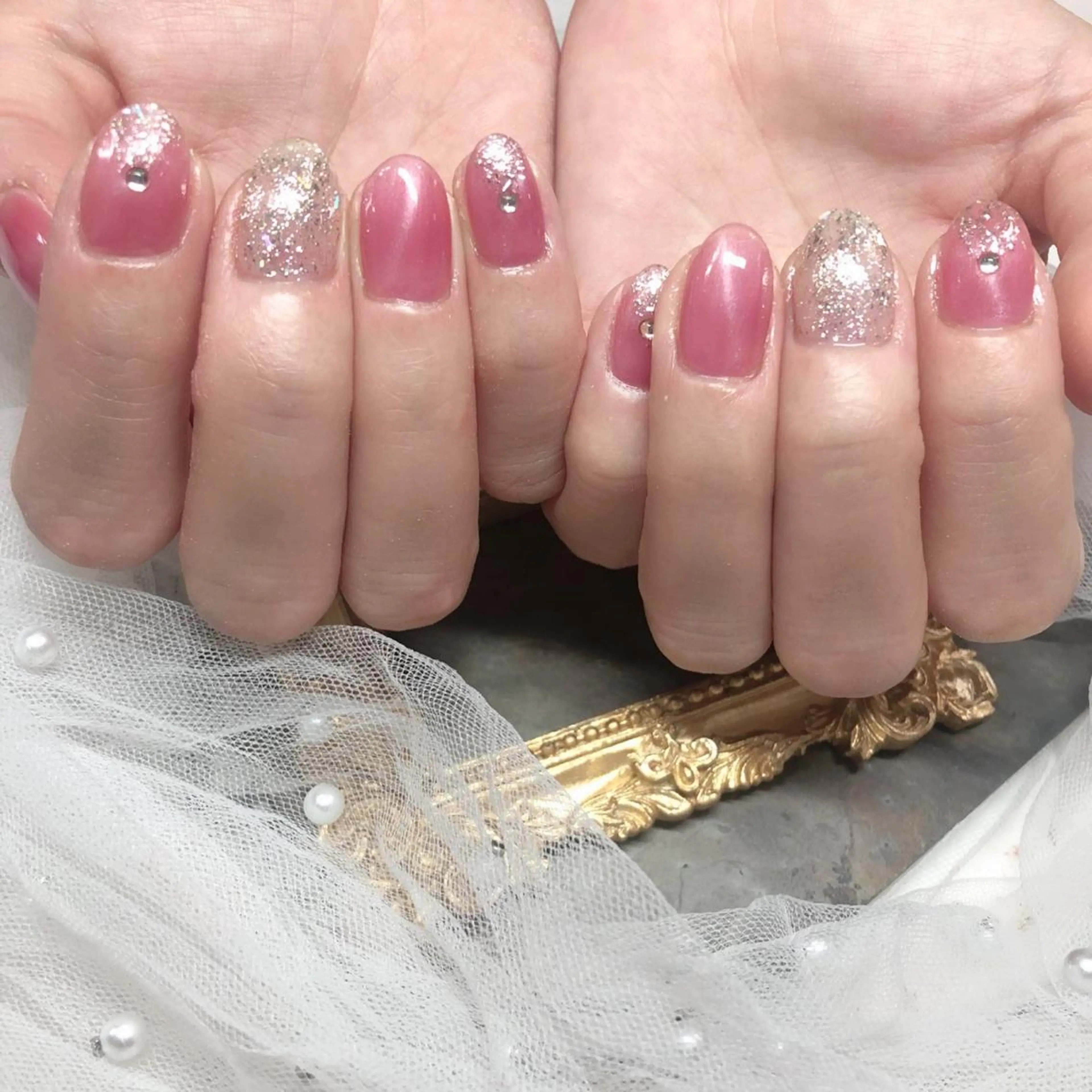 ネイル ハンドネイル マジックミラー所属・マジック ミラーのネイルデザイン