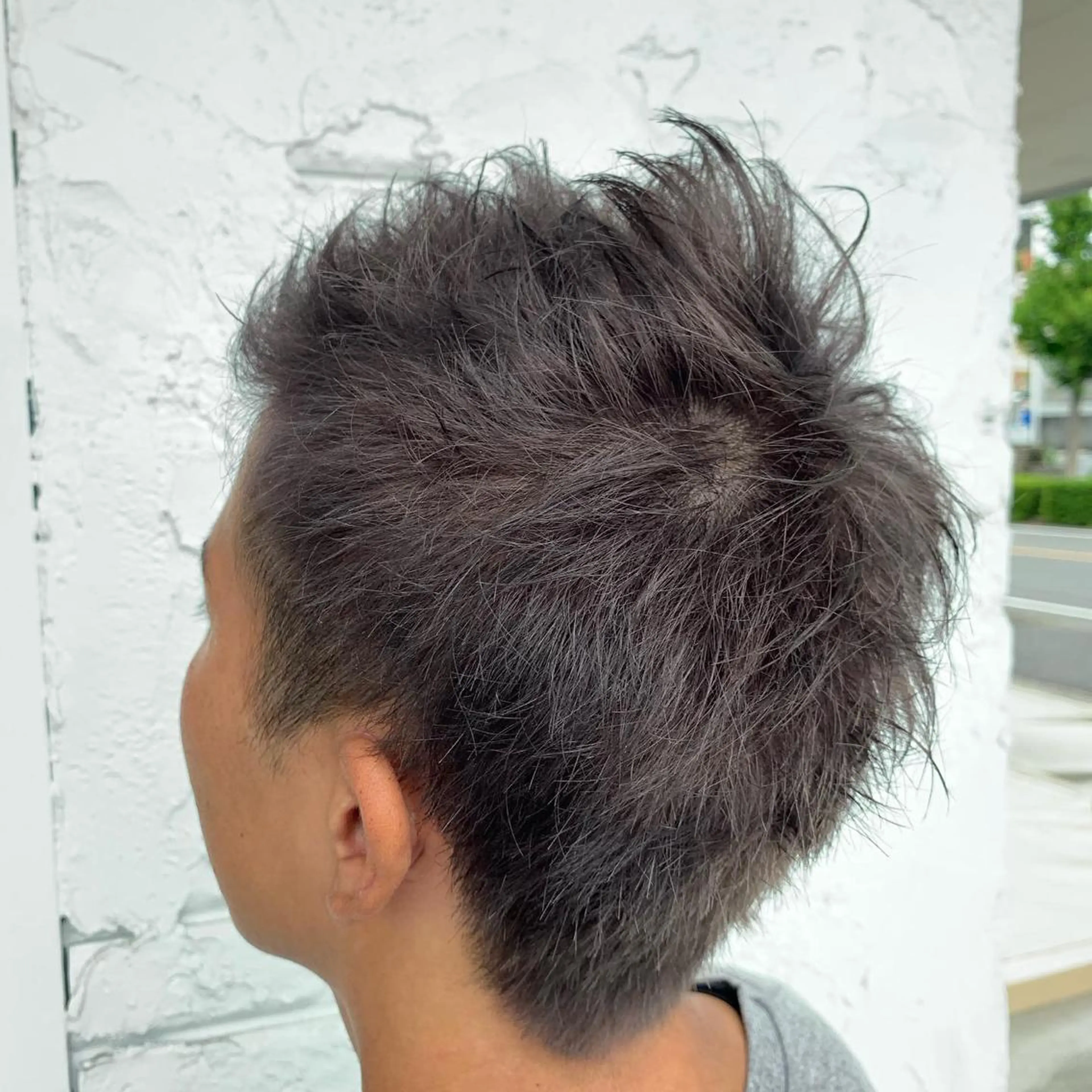 カラー メンズ メンズブリーチ ブリーチ 【髪質改善】 夏目結以のヘアスタイル