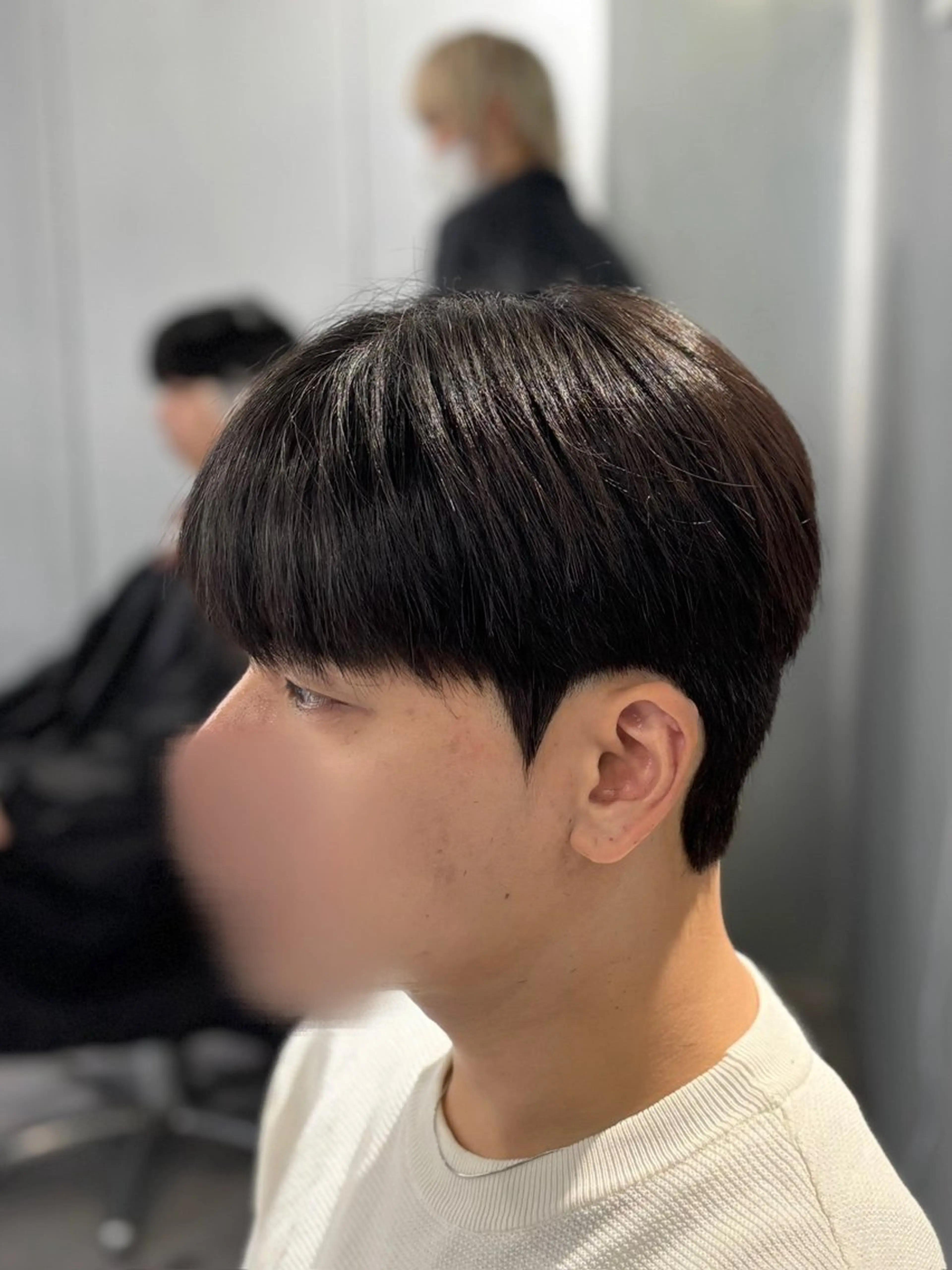 ショート パーマ メンズ カット パーマ 縮毛矯正 韓国メンズヘア/ ダウンパーマ/歩夢のヘアスタイル