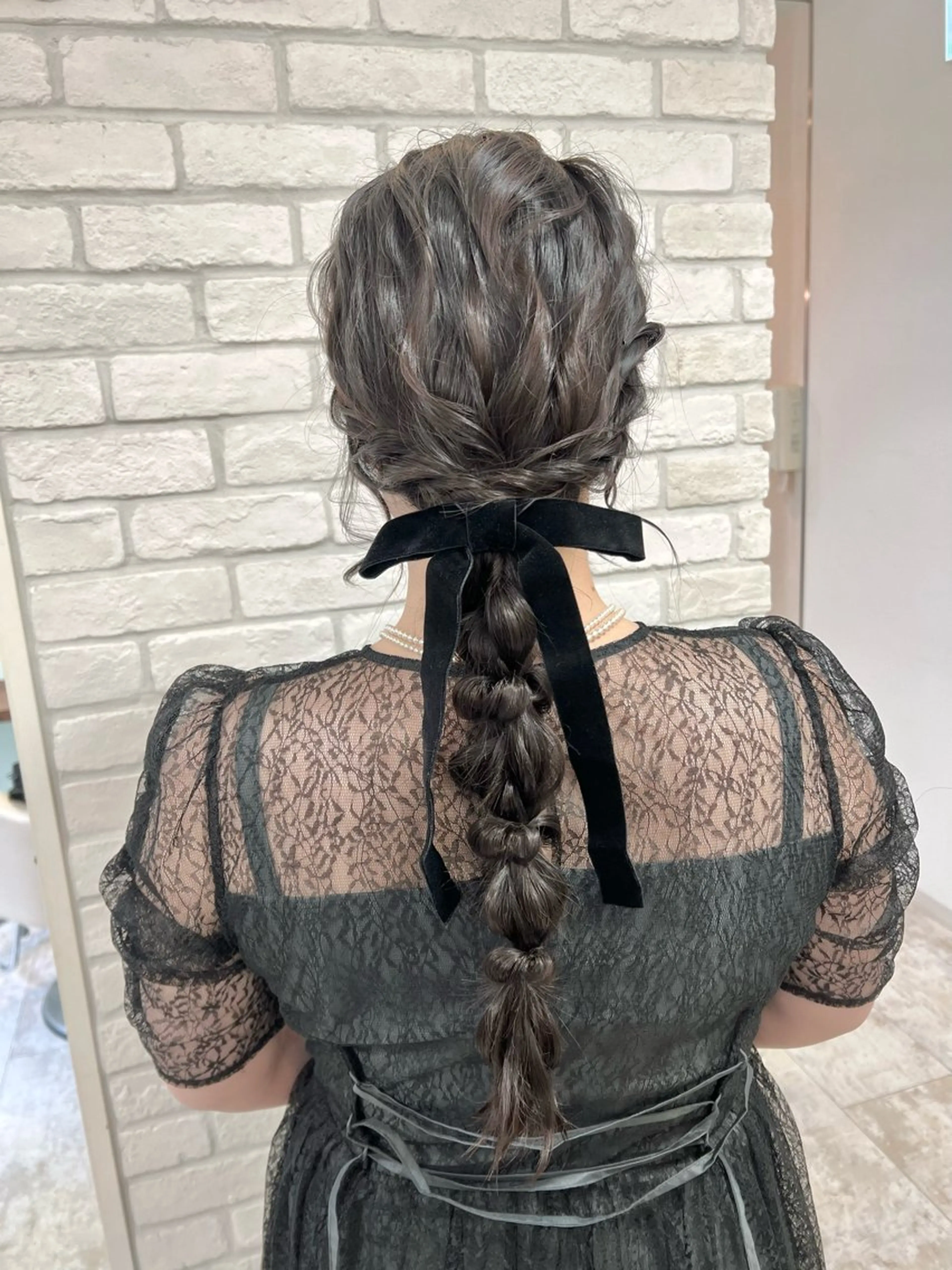 U24限定/ヘアセットモデル👱🏻‍♀️/推し活🎀 /アップスタイル/お呼ばれヘアの写真