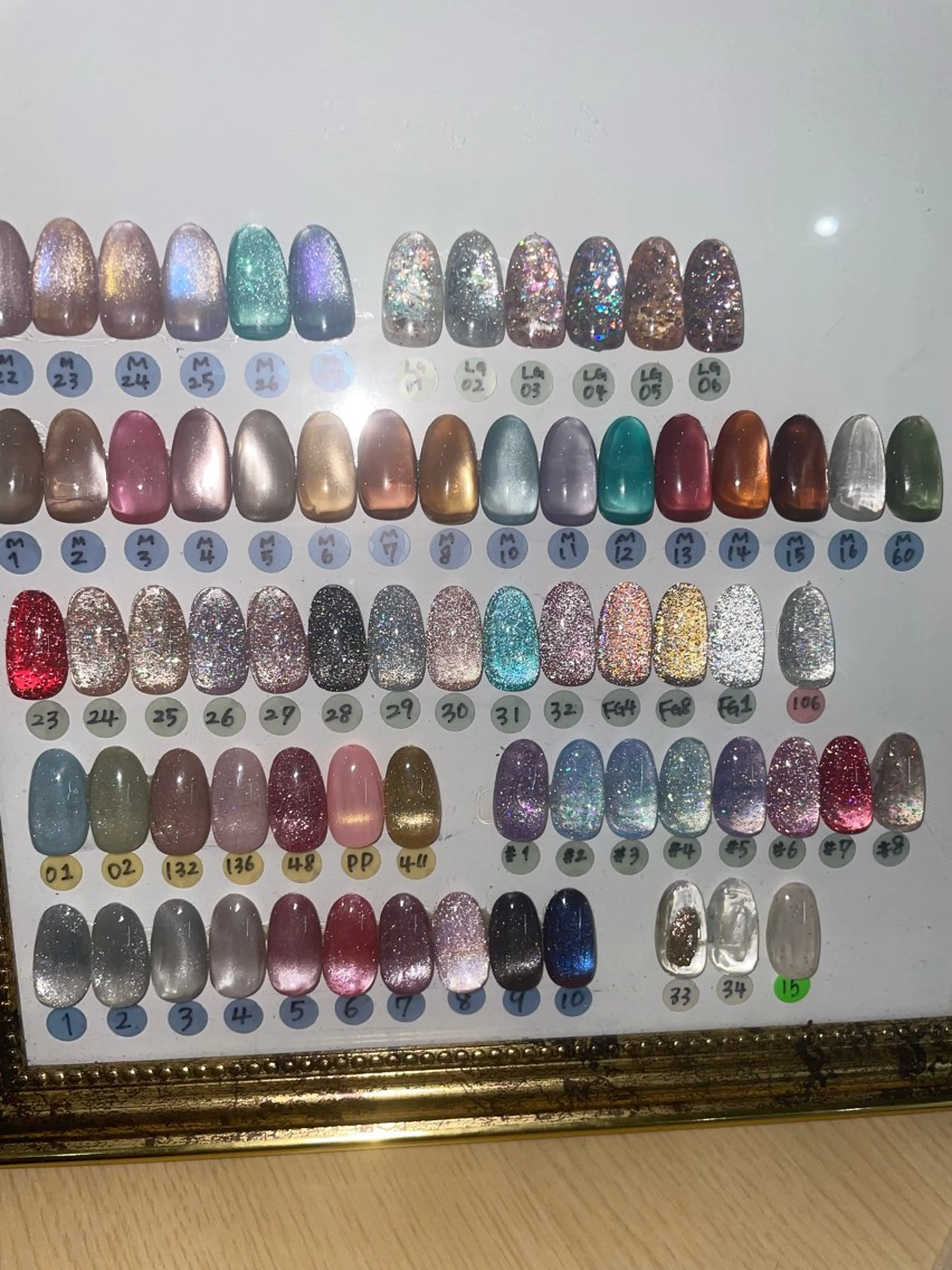 ネイル フラッシュネイル マグネットネイル ワンカラーネイル 小野 優海のネイルデザイン