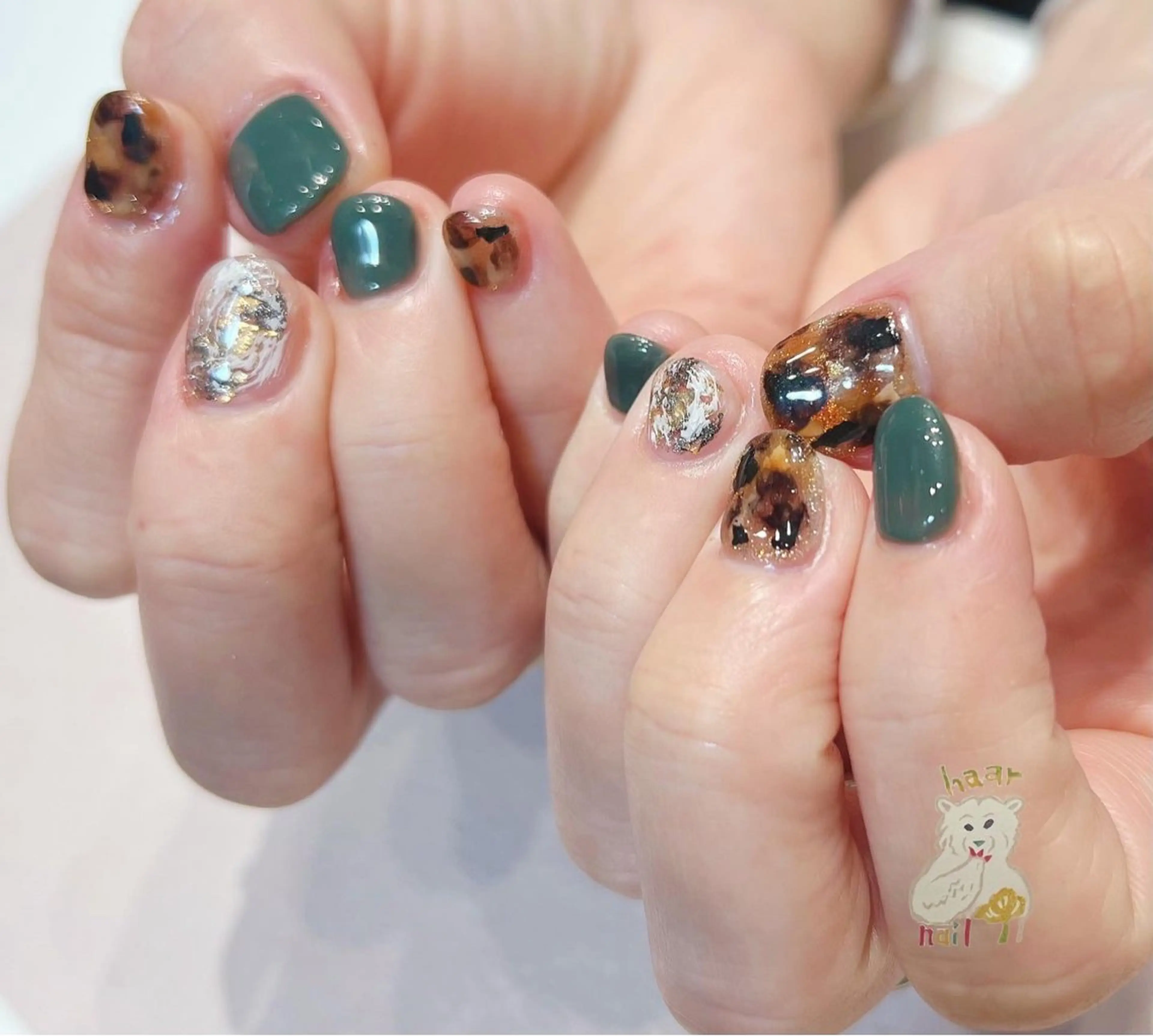 ネイル ハンドネイル 深田 加代のネイルデザイン