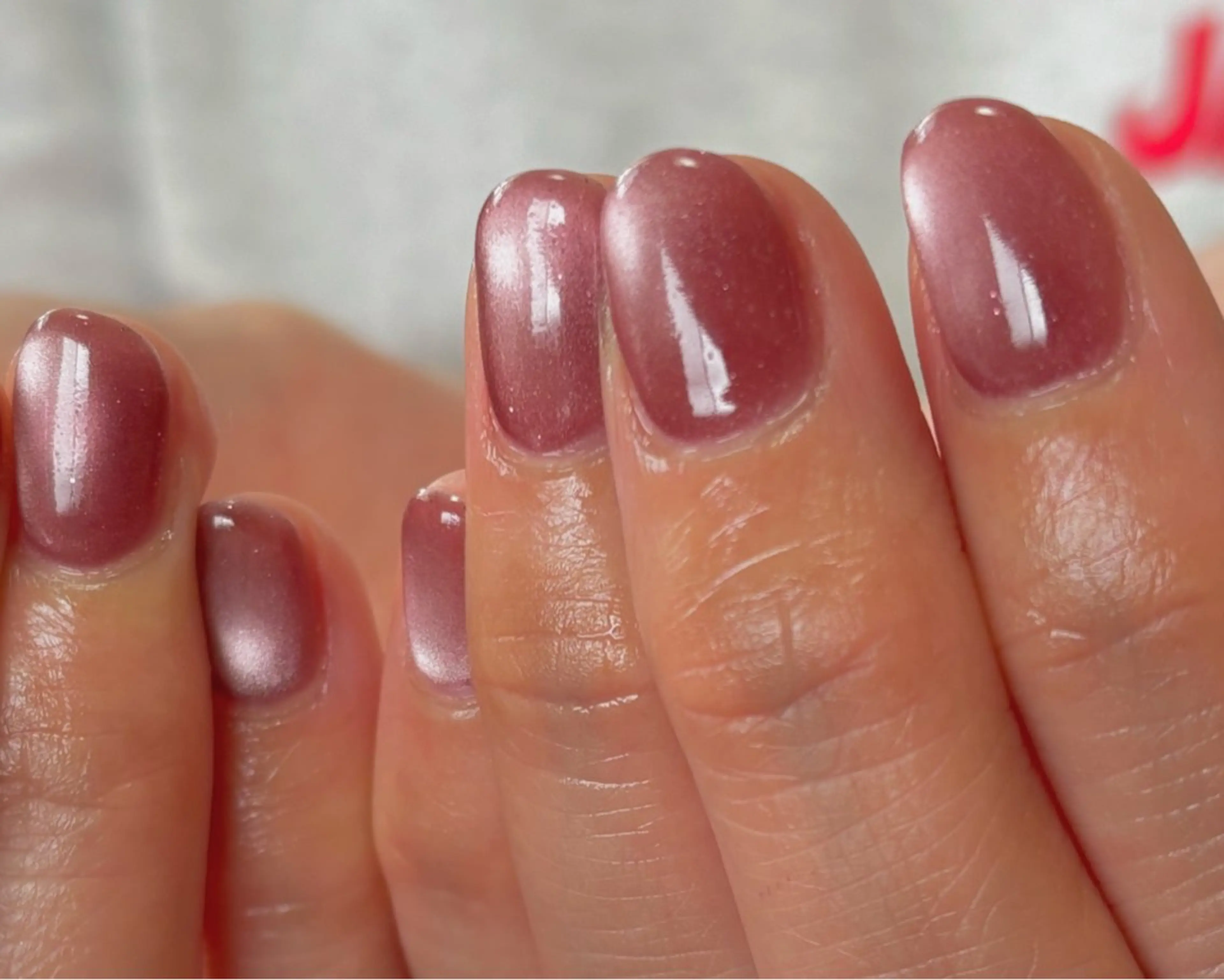 ネイル ジェルネイル キラキラネイル マグネットネイル ニュアンスネイル オフィスネイル ハンドネイル tamu nail 　金町のネイルデザイン