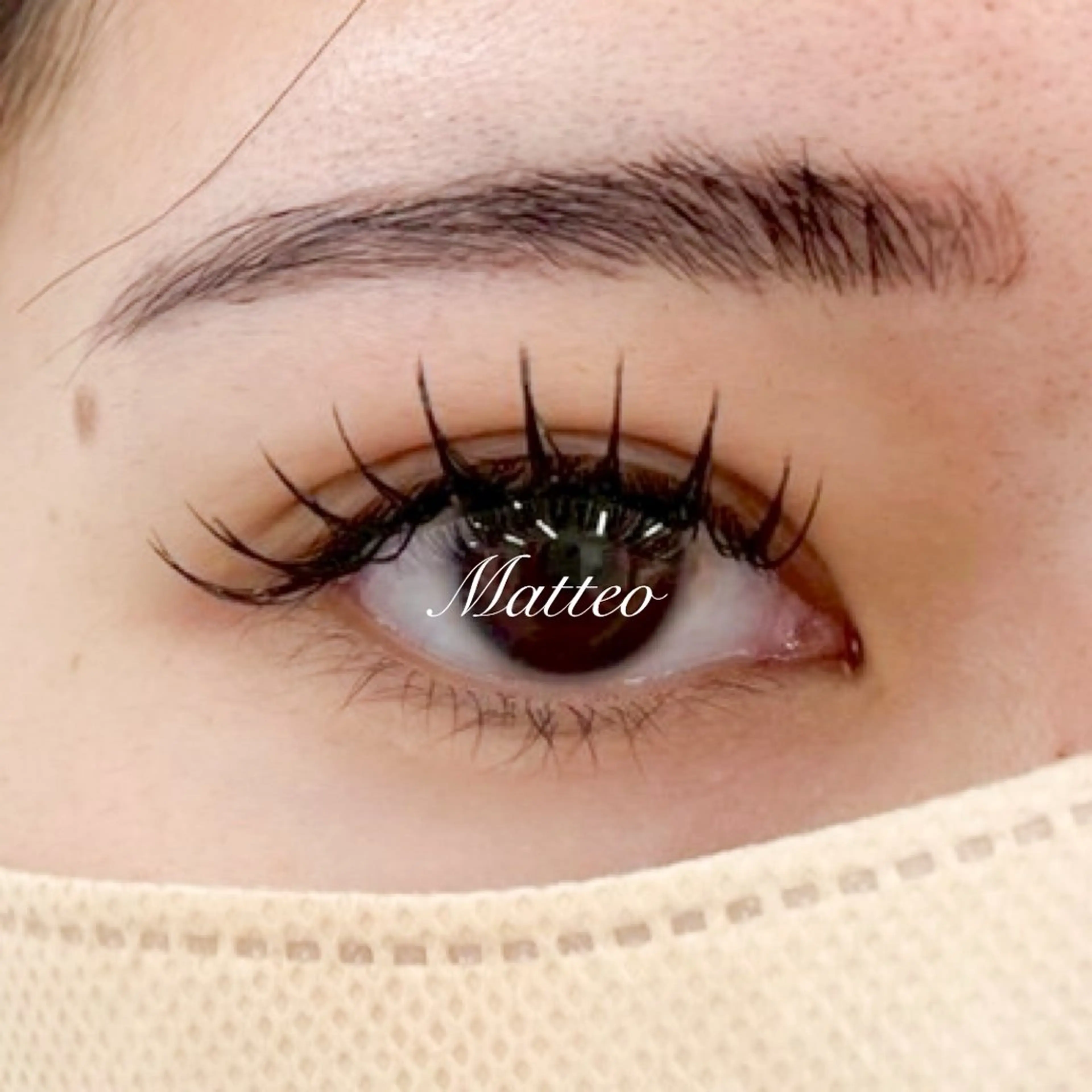 マツエク・マツパ フラットラッシュ まつ毛🖤眉毛屋さん Matteo🎀✨のマツエク・マツパデザイン