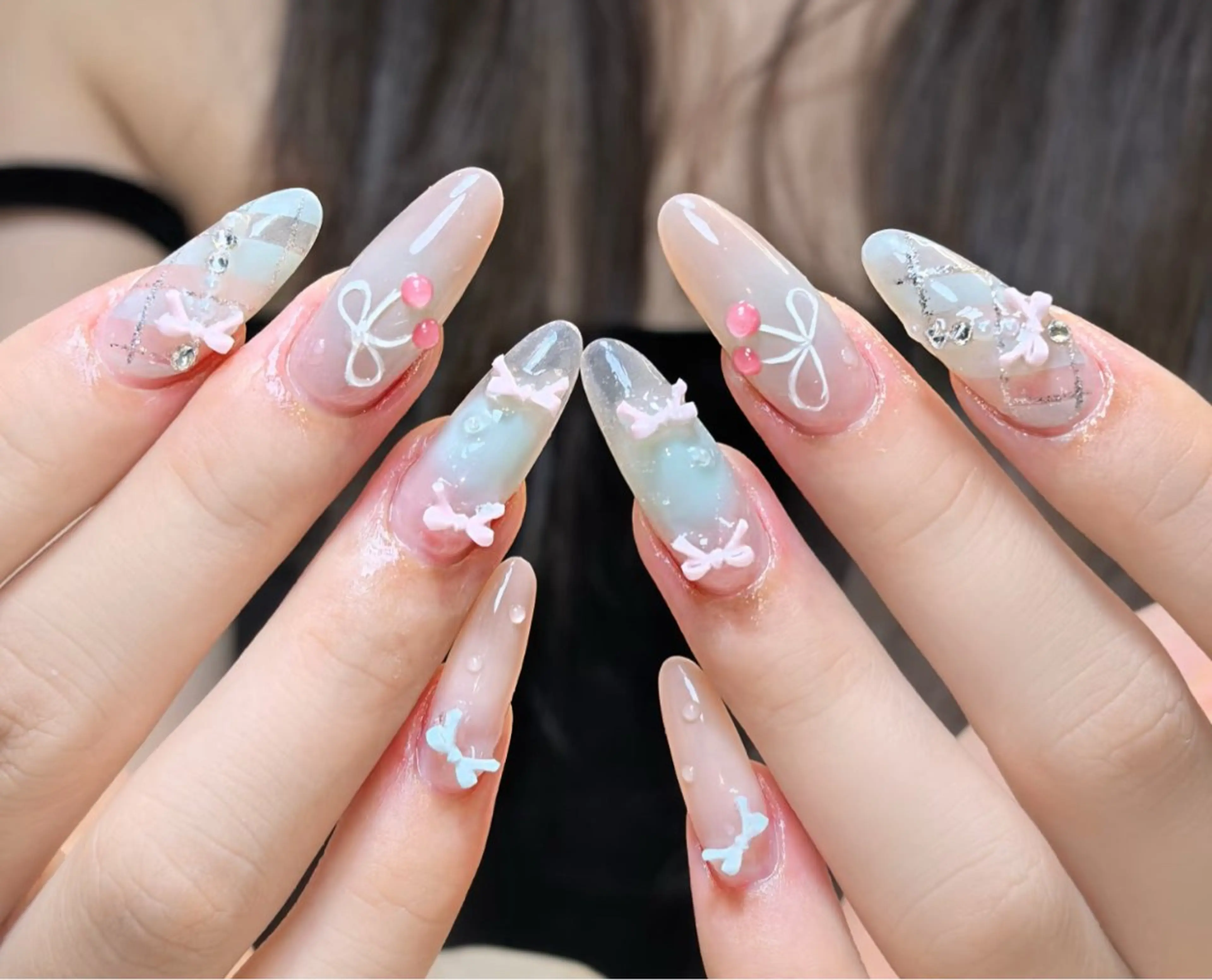 ネイル ハンドネイル ハンドケア 🍑 momo_nailのネイルデザイン