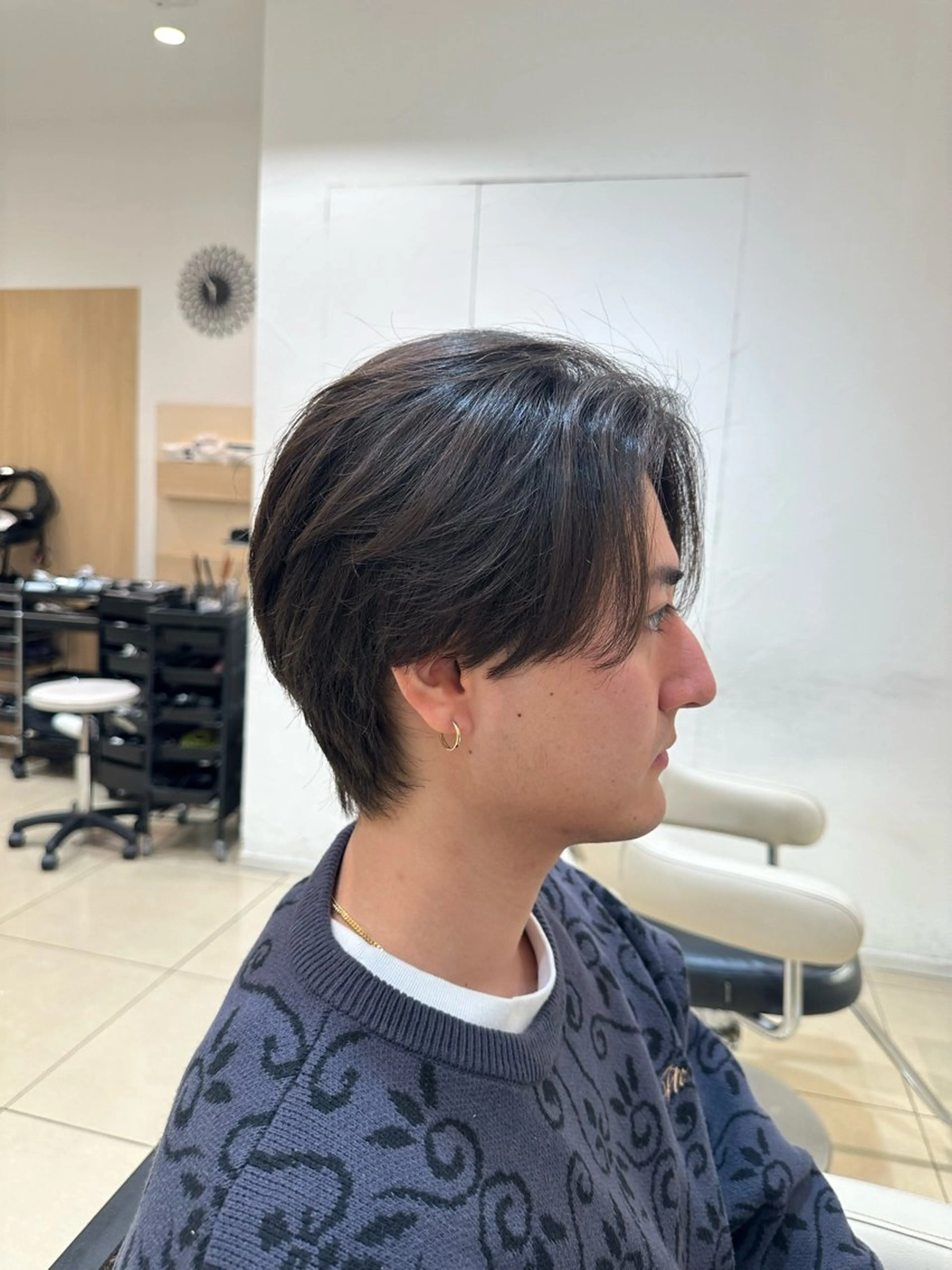 メンズ カット ヘッドスパ Ash中目黒 森田みなみのヘアスタイル