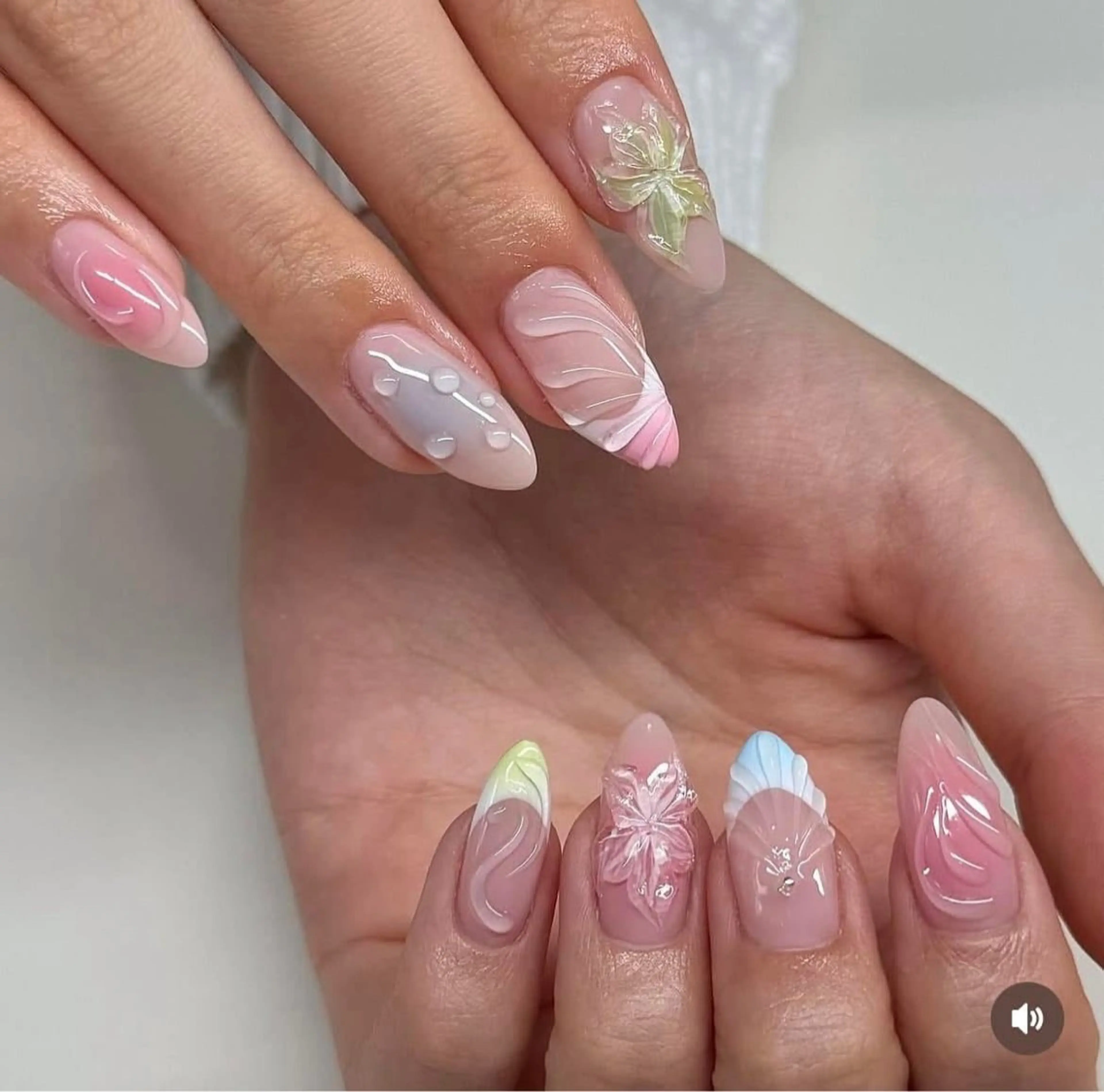 ネイル ハンドネイル ROSE ANA CHUO 本川越のネイルデザイン