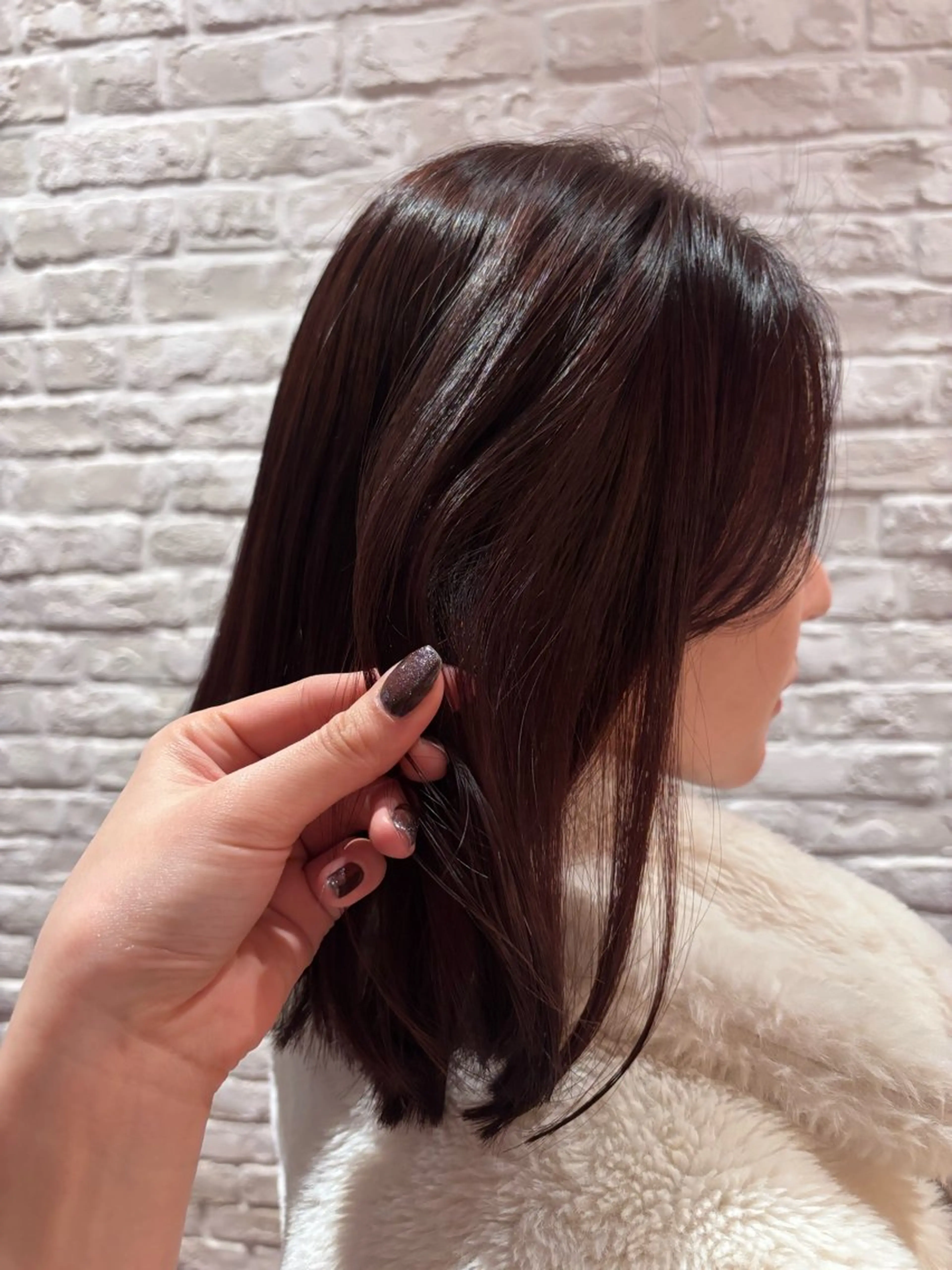 ミディアム ヘアカラー まな /elto四条烏丸店のマツエク・マツパデザイン