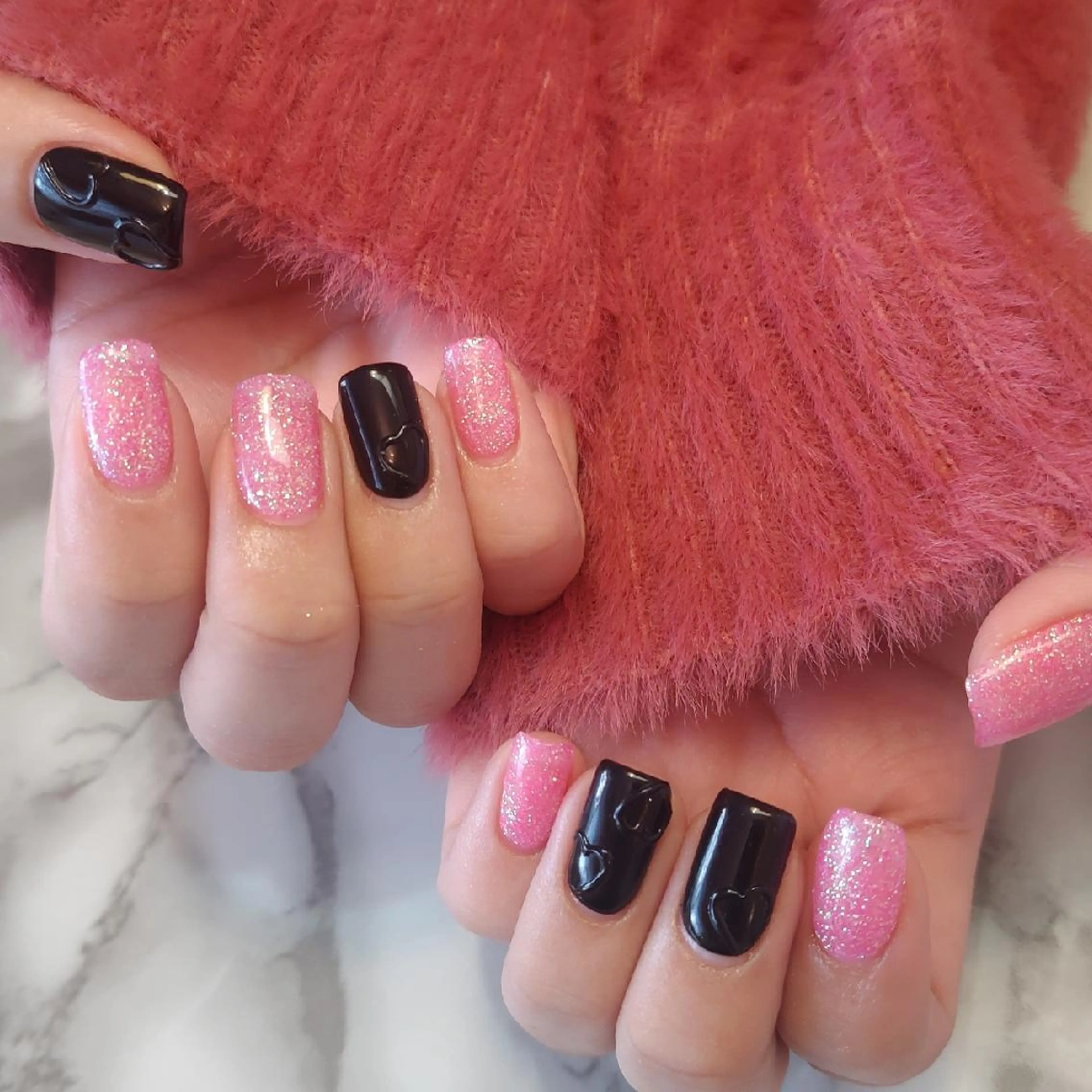 ネイル ハート ジェヌインネイル 河内のネイルデザイン