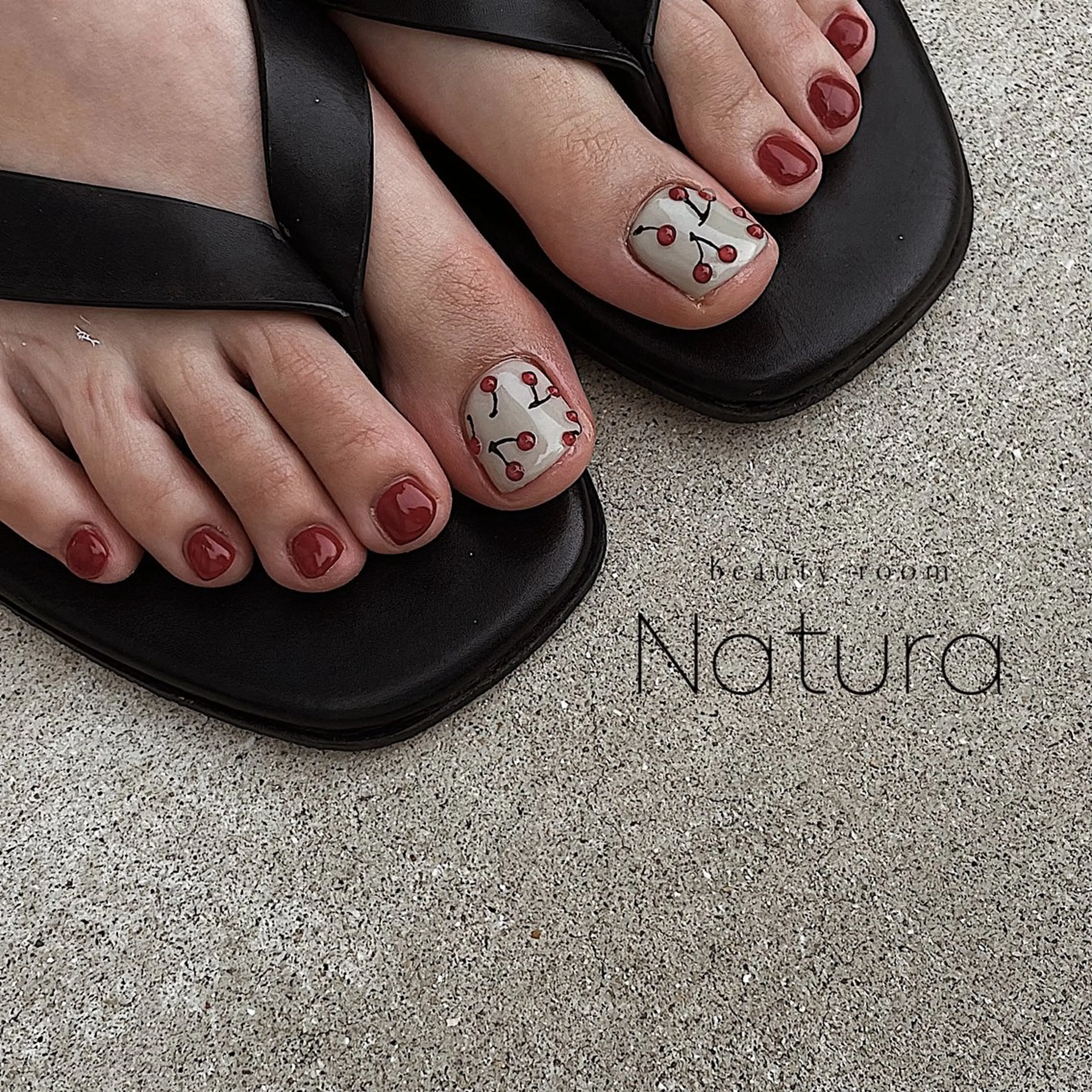 ネイル フットネイル beautyroom Naturaのネイルデザイン