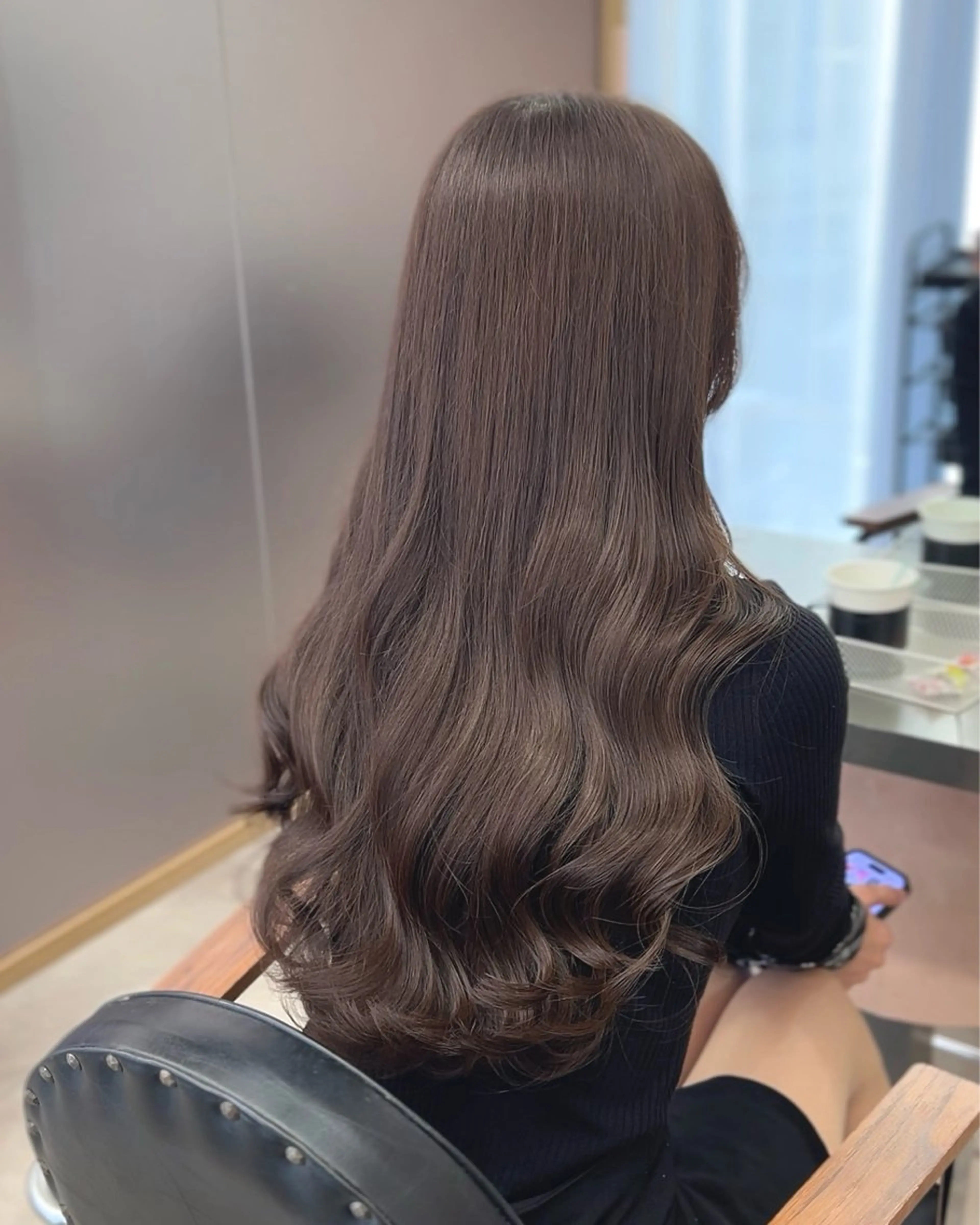 ロング カラー ベージュカラー カット ヘアカラー 佐々木 楽人のヘアスタイル