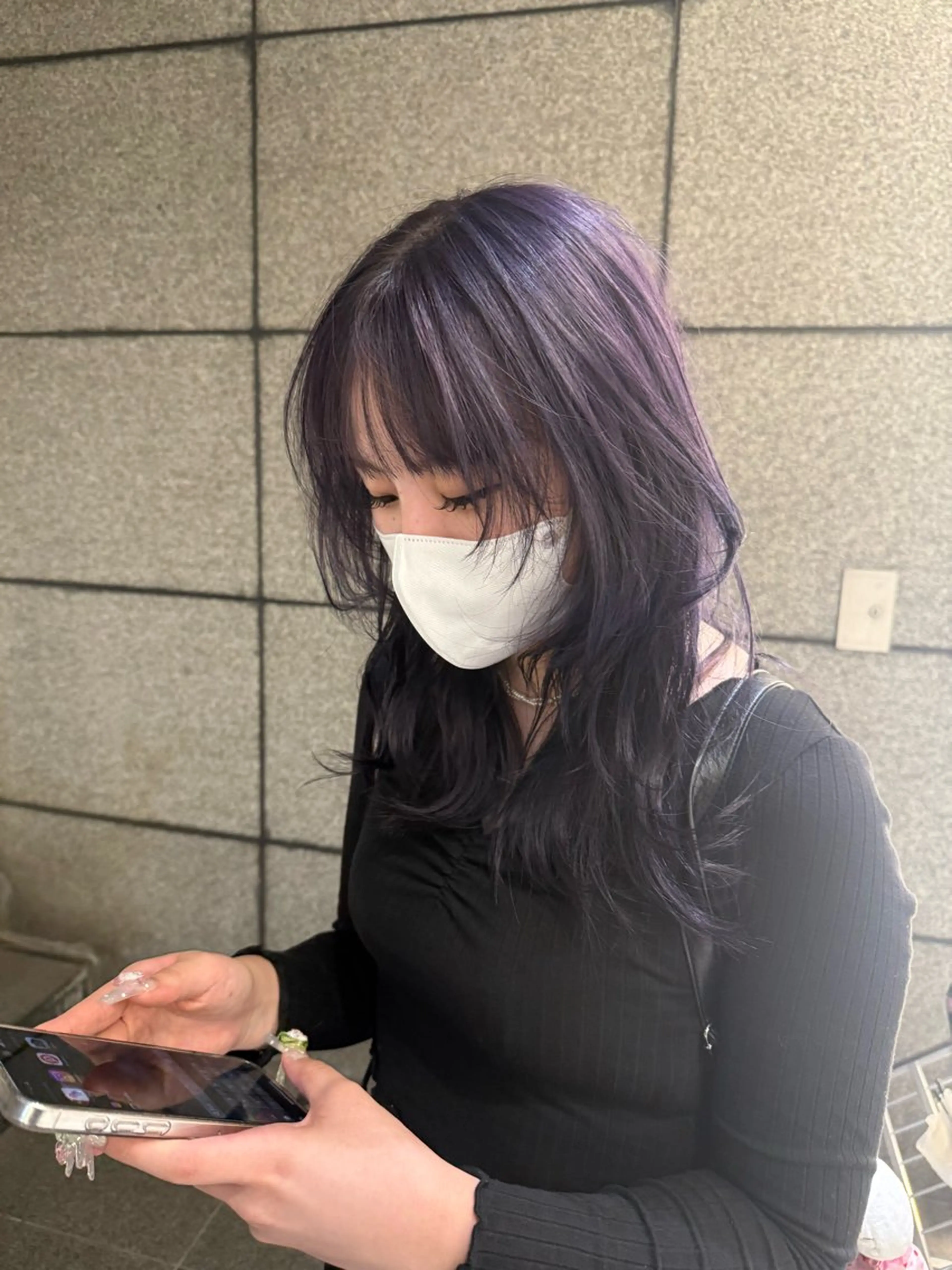 カラー ヘアカラー ニュアンス／フェザー sakuraのヘアスタイル