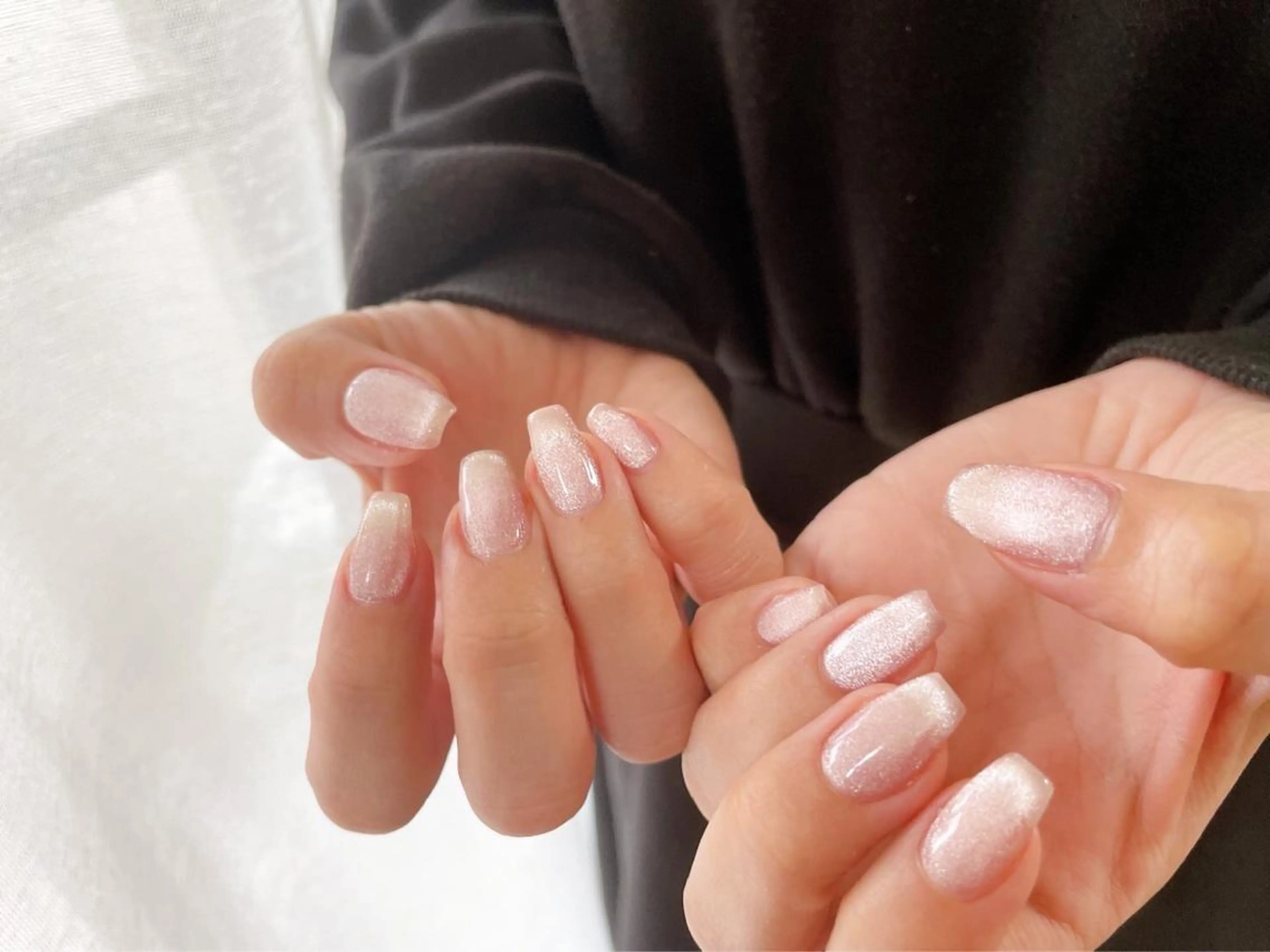 ネイル オーロラネイル フラワーネイル フットネイル フレンチネイル ジェルネイル Mogu nail 二子玉川のネイルデザイン