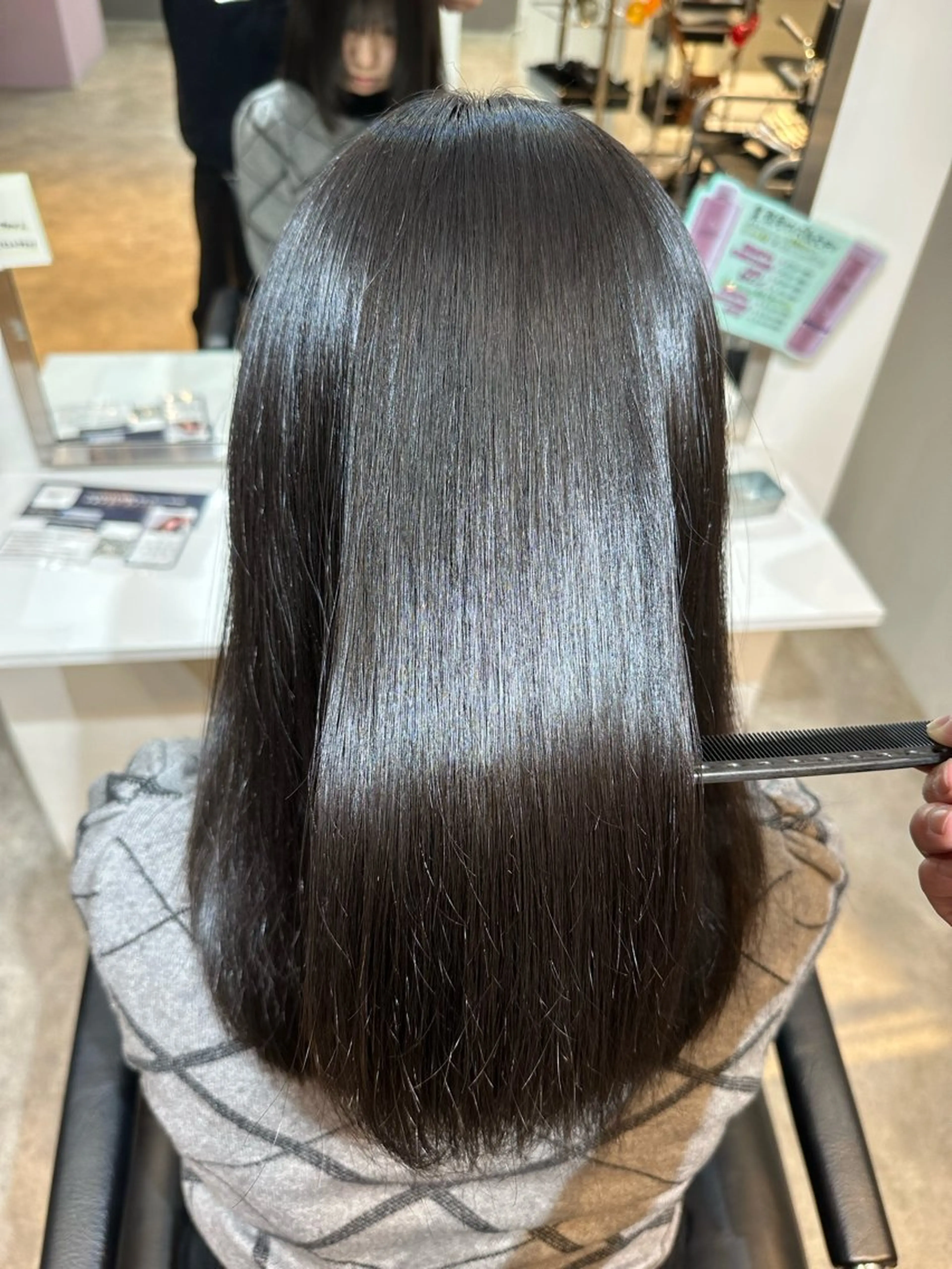 ロング 縮毛矯正 SEED LUXBE by chouchou所属・ダブルカラー大募集中 🌟いけだこうきのヘアスタイル