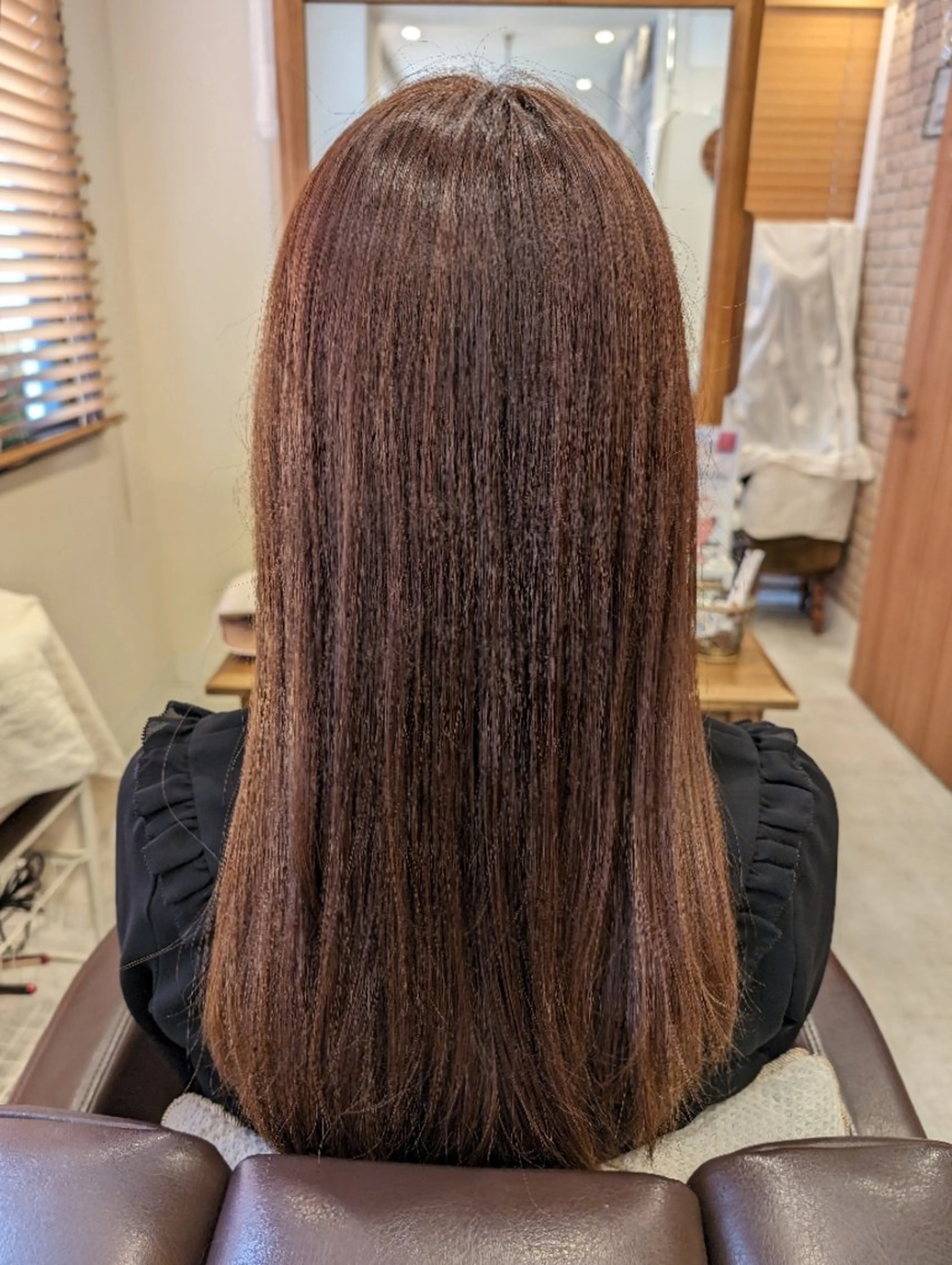 カラー 田代 美香のヘアスタイル