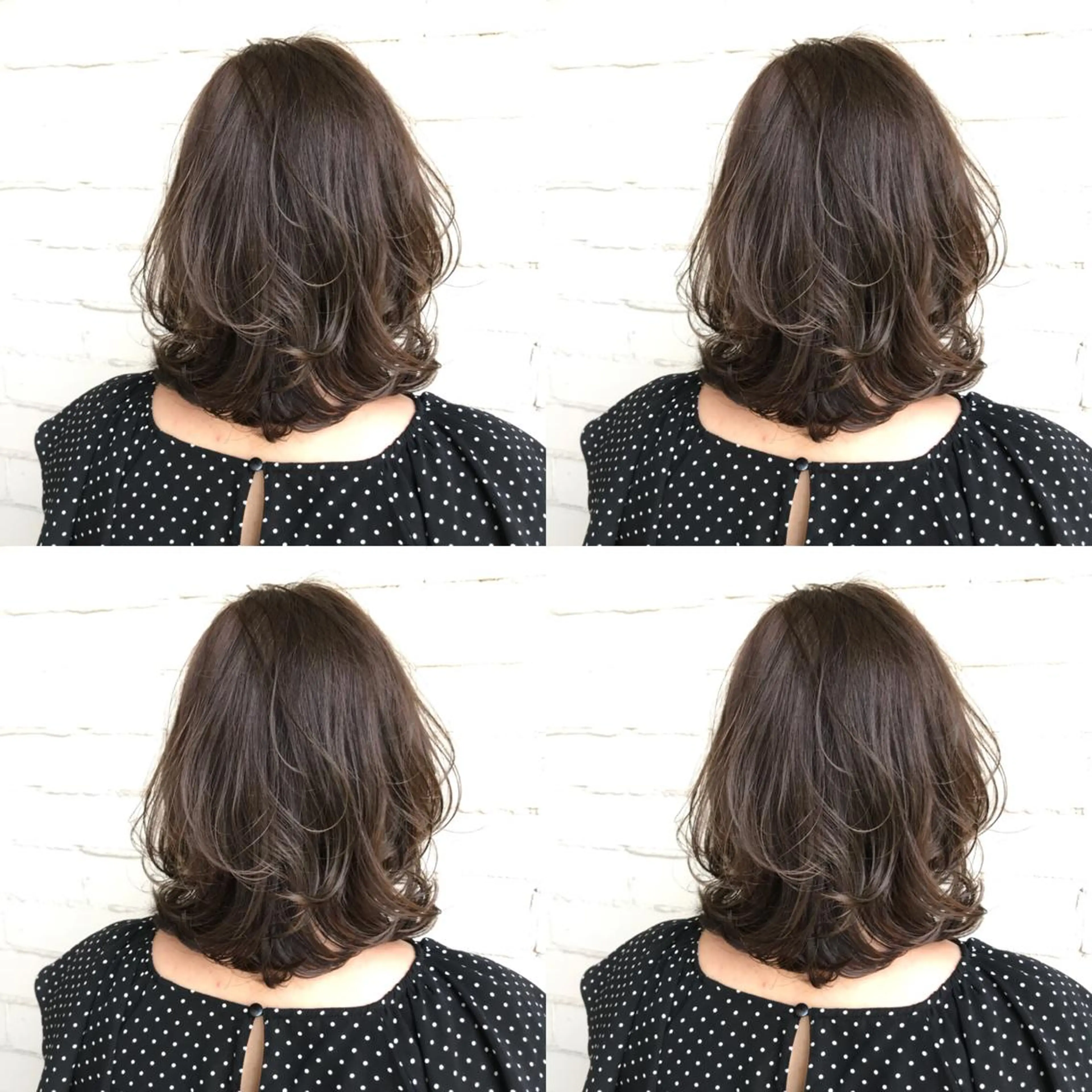 ミディアム カラー 口コミ評価4.9⭐︎ カワナベ　マサシのヘアスタイル