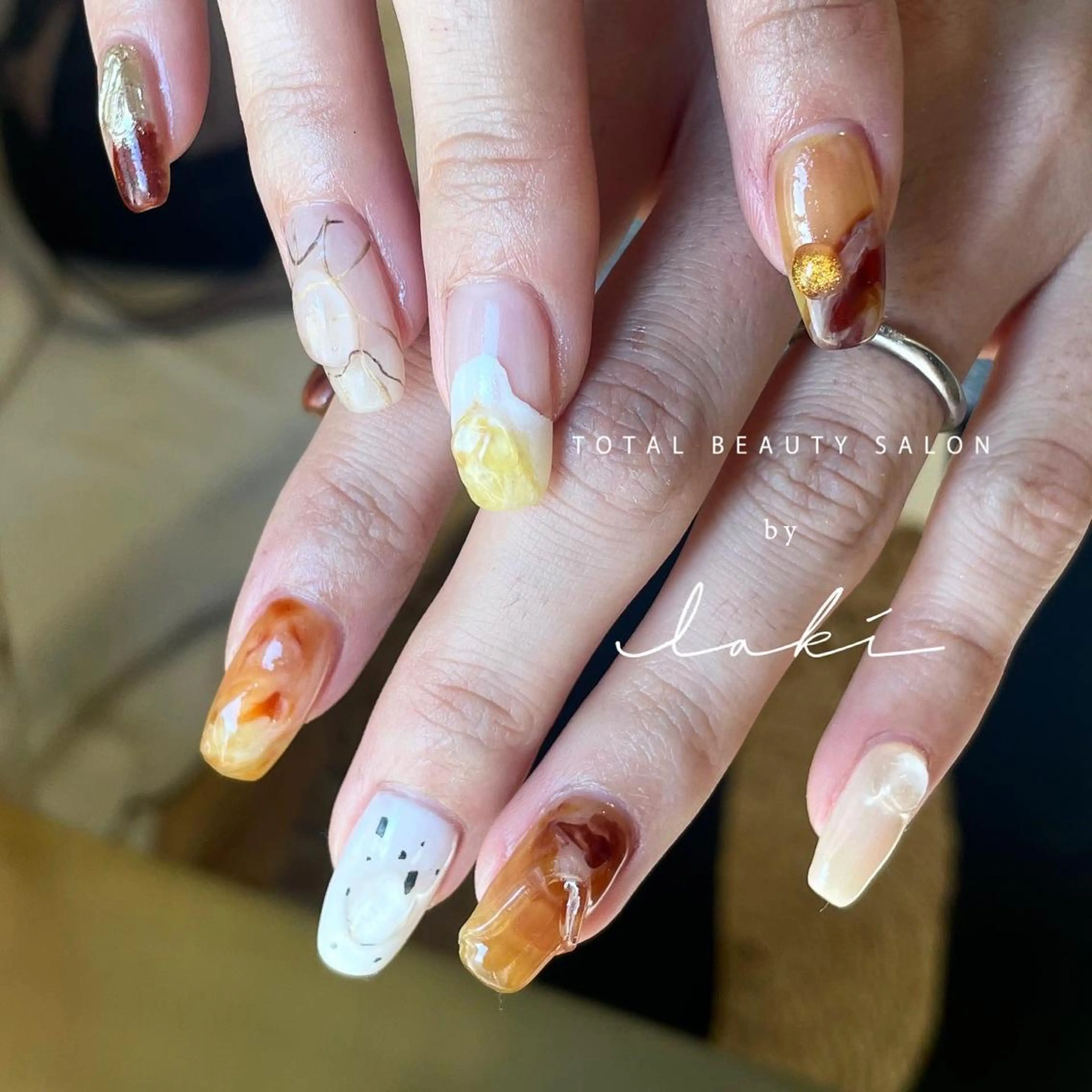 ネイル ニュアンスネイル ハンドネイル by lakiのネイルデザイン