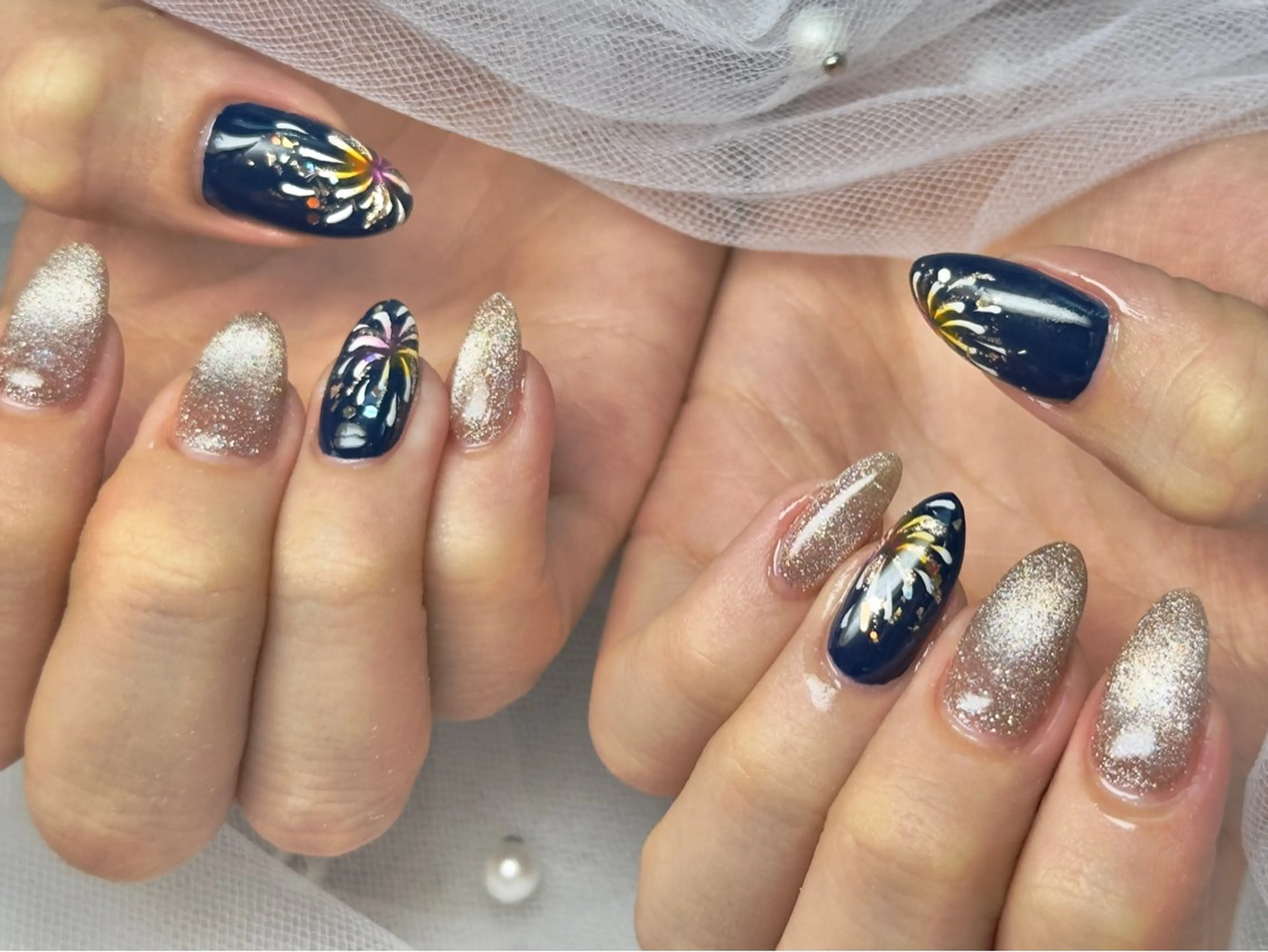 ネイル Queennail 北堀江AYAのネイルデザイン