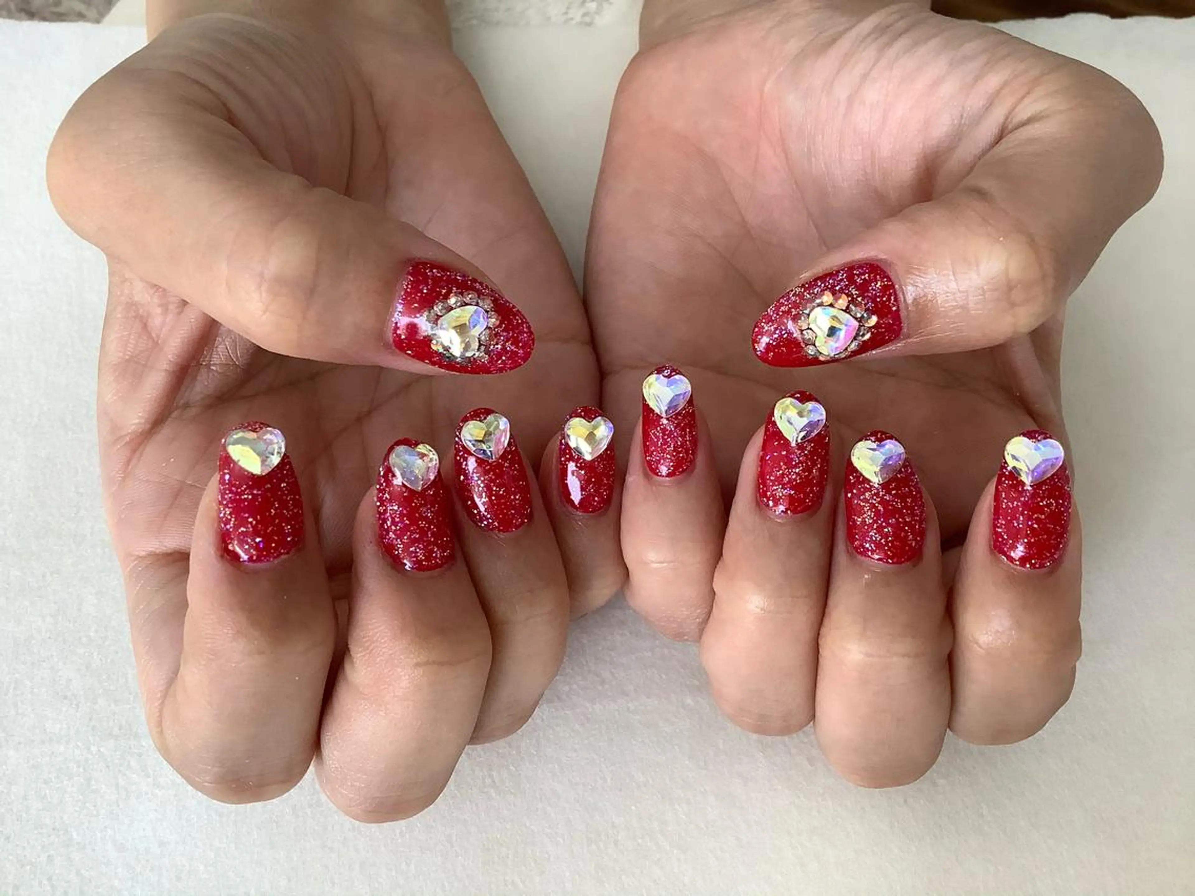 ネイル ハンドネイル 💎🐰 saki. m 🐰💎のネイルデザイン