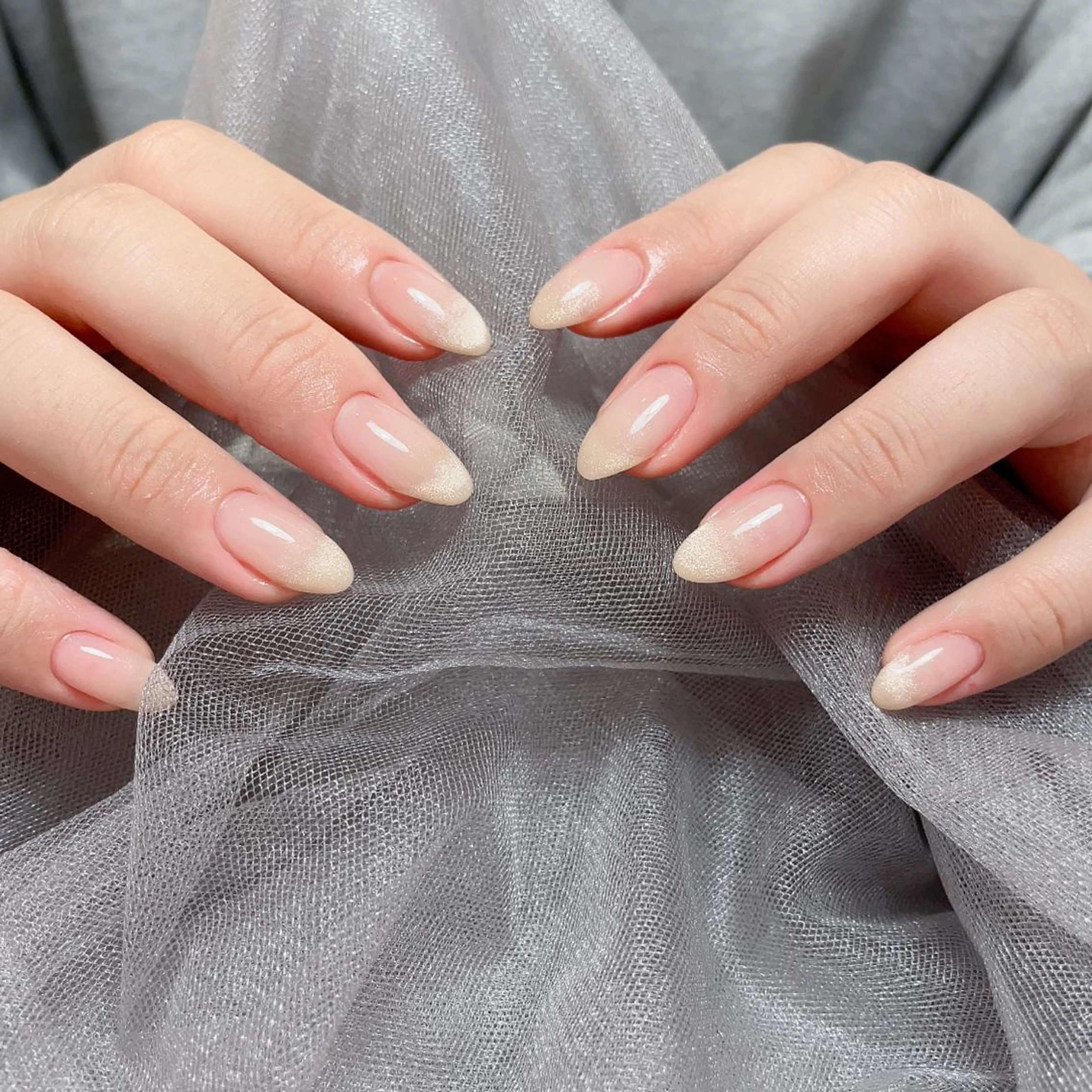 ネイル グラデーション マグネットネイル ハンドネイル 南野 由希のネイルデザイン