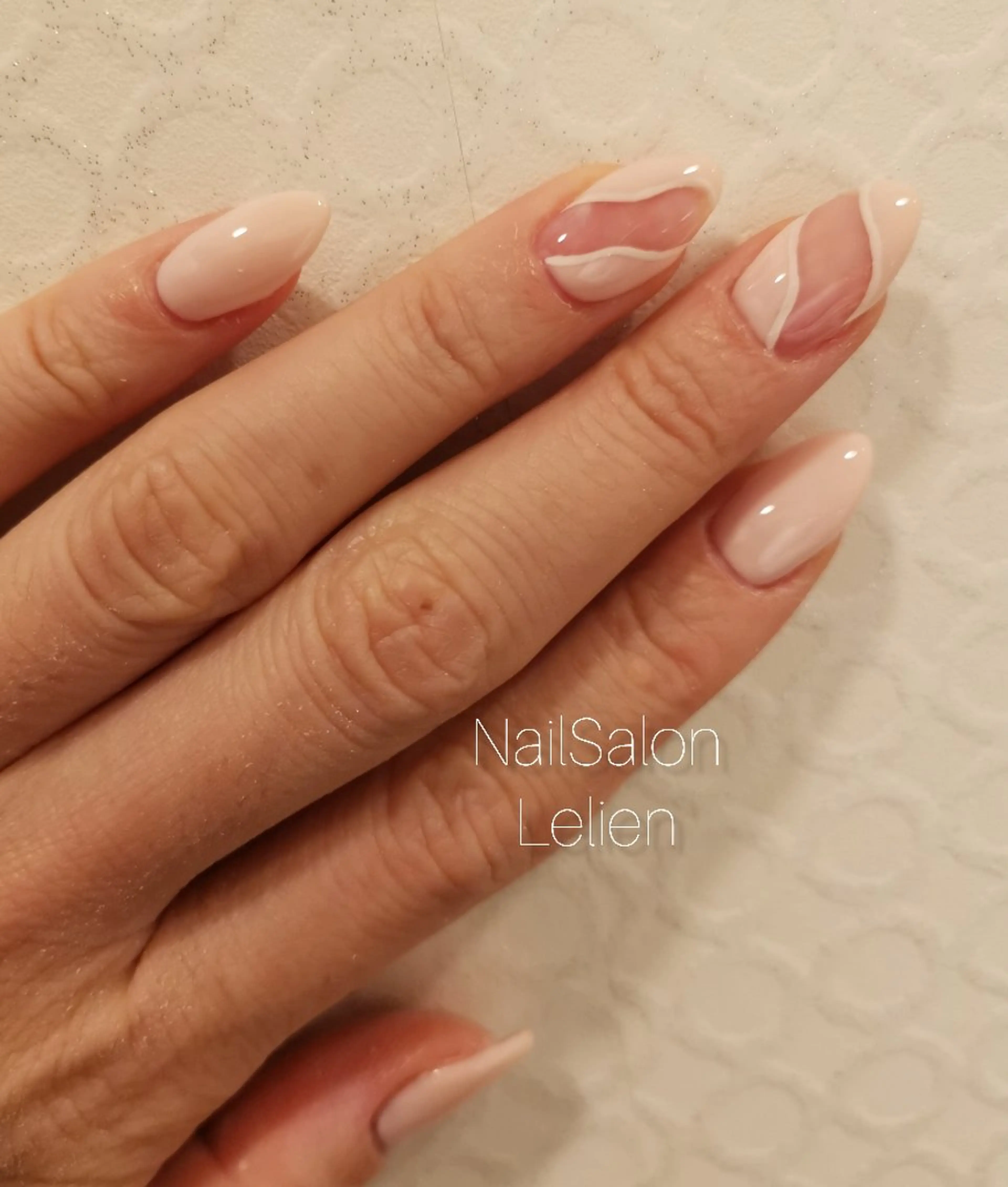 ネイル アートネイル ワンカラーネイル ピンク ハンドネイル 人気エリア💖完全個室【ルリエ】所属・ネイルサロン Lelienルリエのネイルデザイン