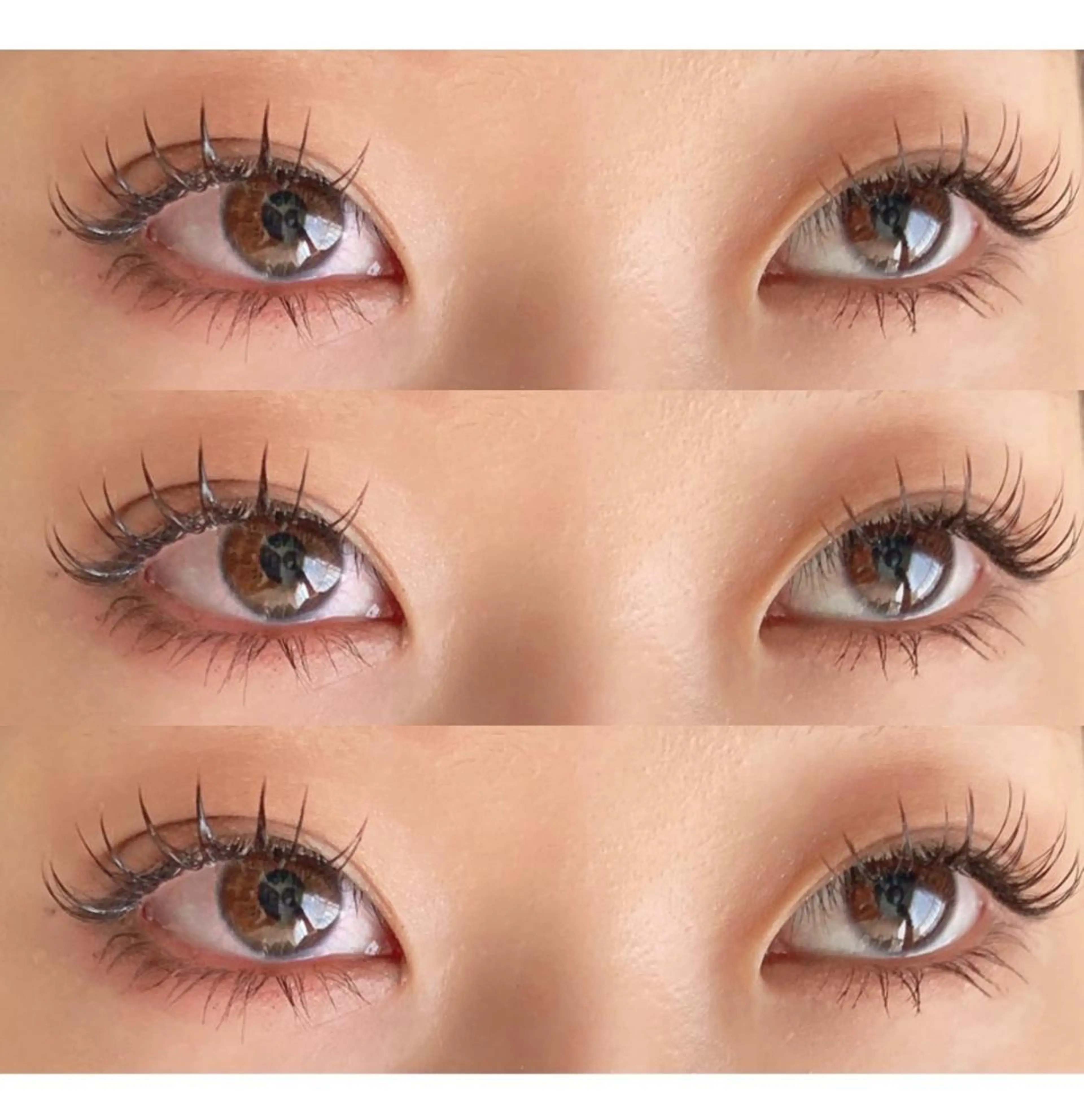 マツエク・マツパ カラーマツエク フラットラッシュ ♡tiana juna˖ ࣪⊹のマツエク・マツパデザイン