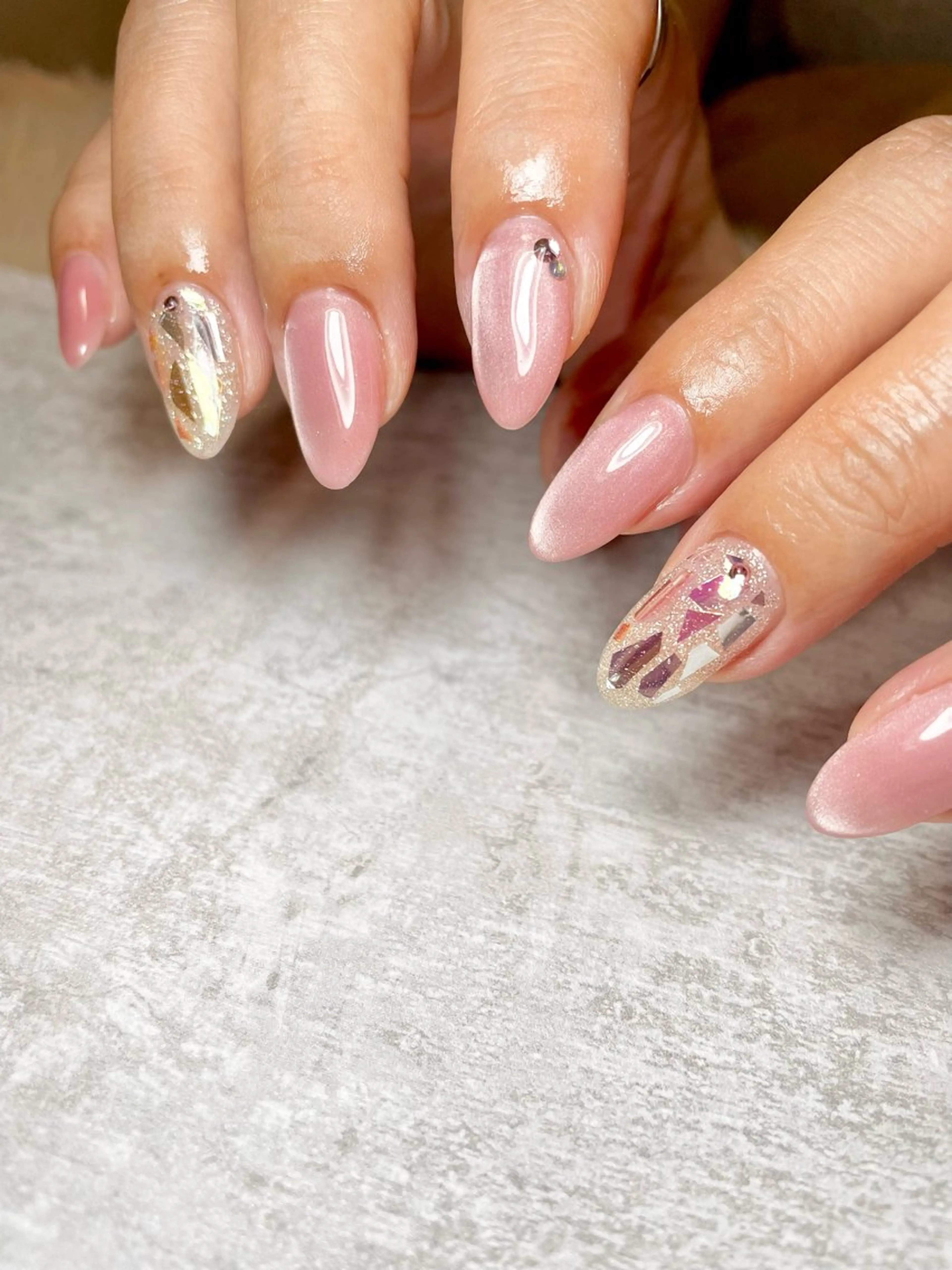 ネイル マグネットネイル 持ち込み BEAUTY GARDEN 【nail salon unseul】所属・nana .のネイルデザイン