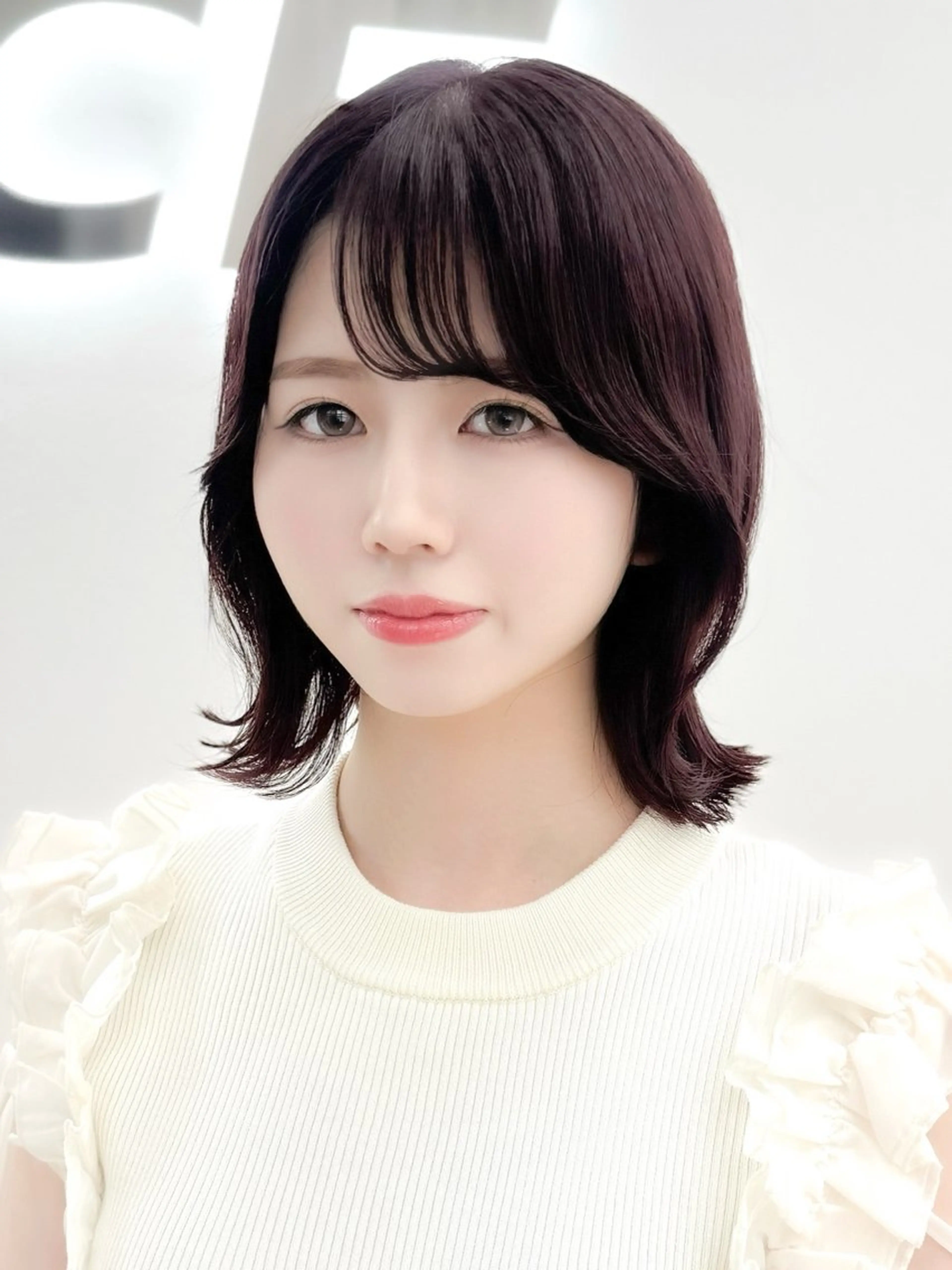 韓国特別割💎🇰🇷最新トレンド韓国ボブ【カット】+【プレミアム髪質改善トリートメント(内部補修)】の写真