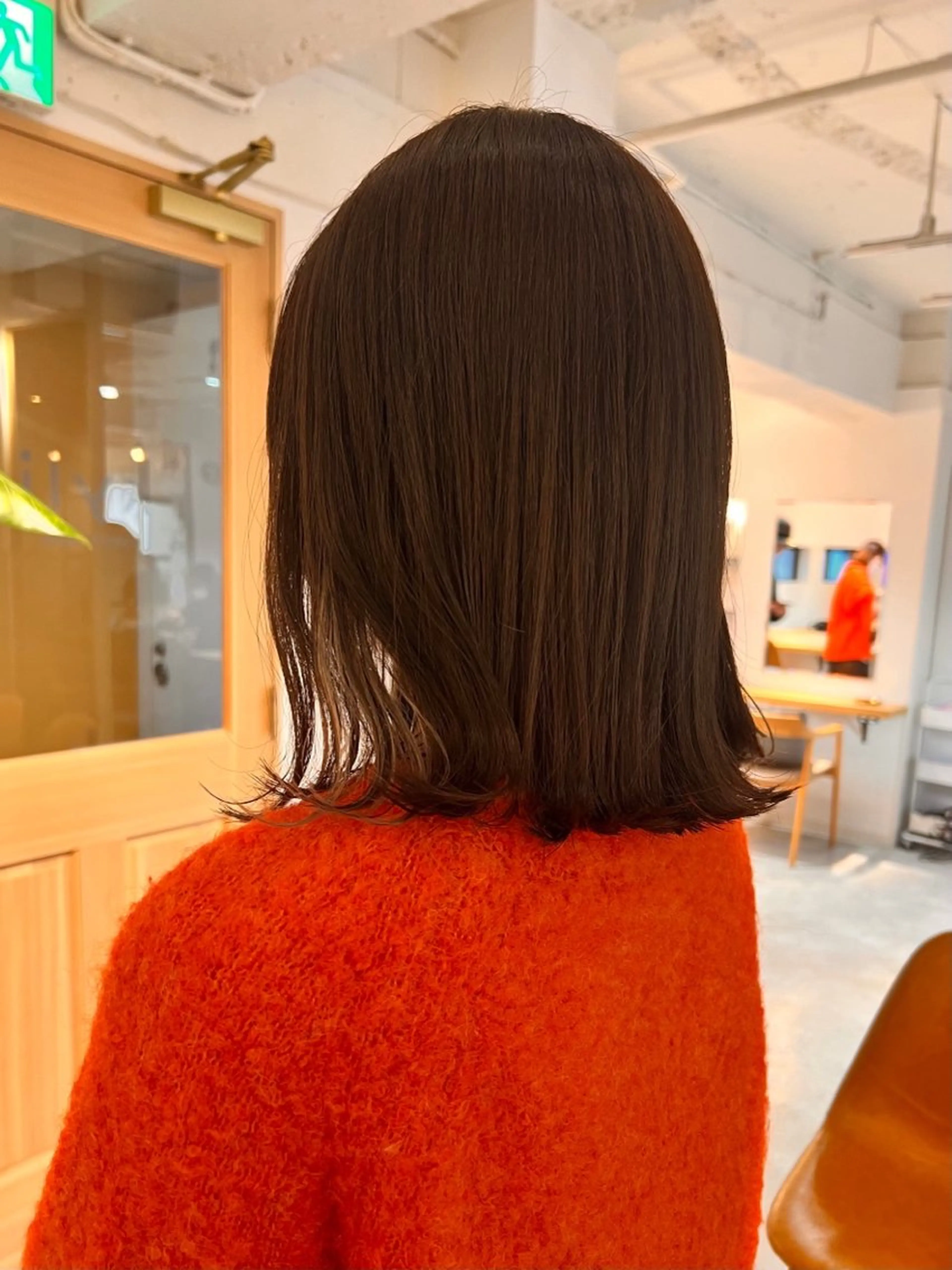 ミディアム カラー カラー/レイヤー /カット泉谷七登のヘアスタイル