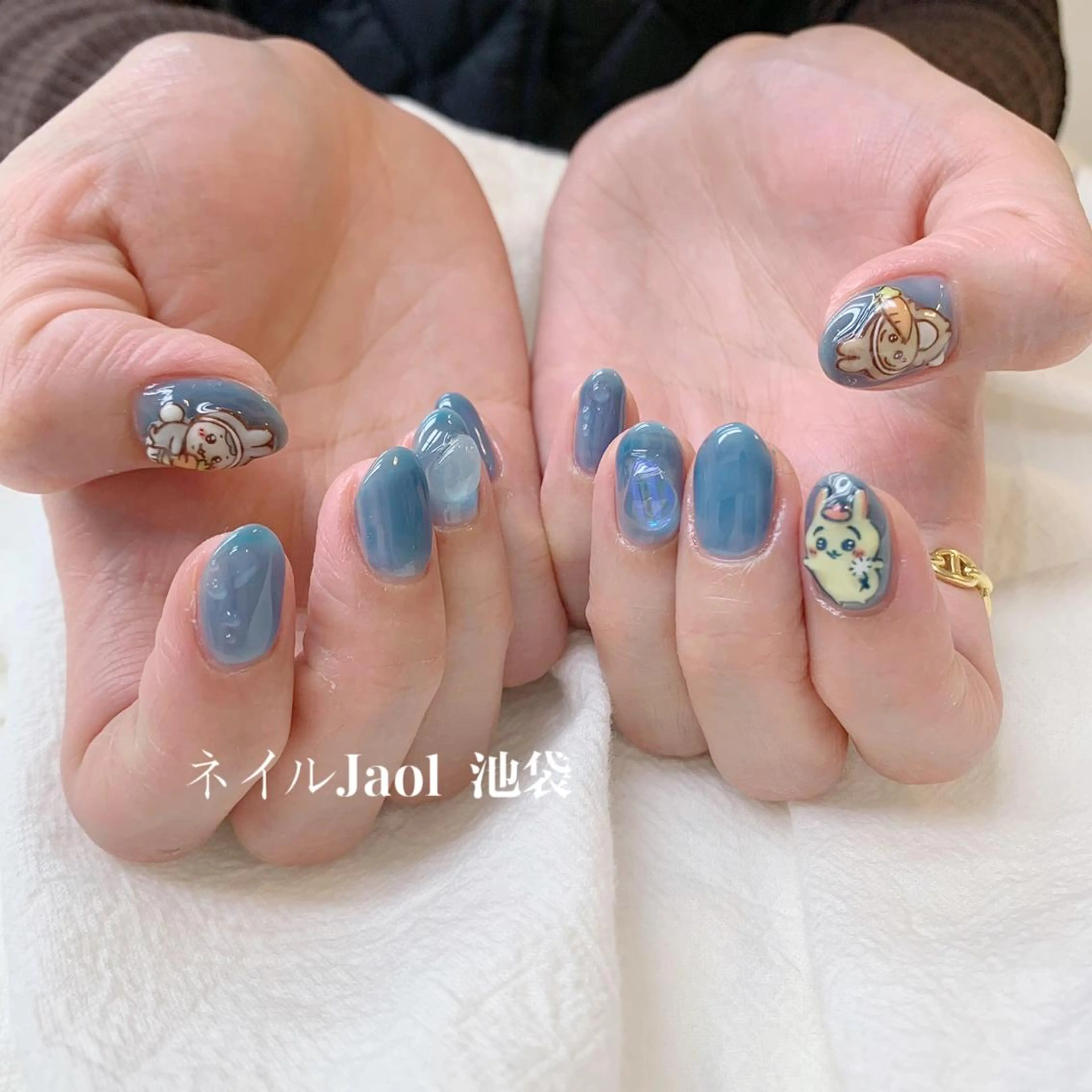 ミディアム nail jaol池袋店所属・ネイルJaol 池袋のネイルデザイン