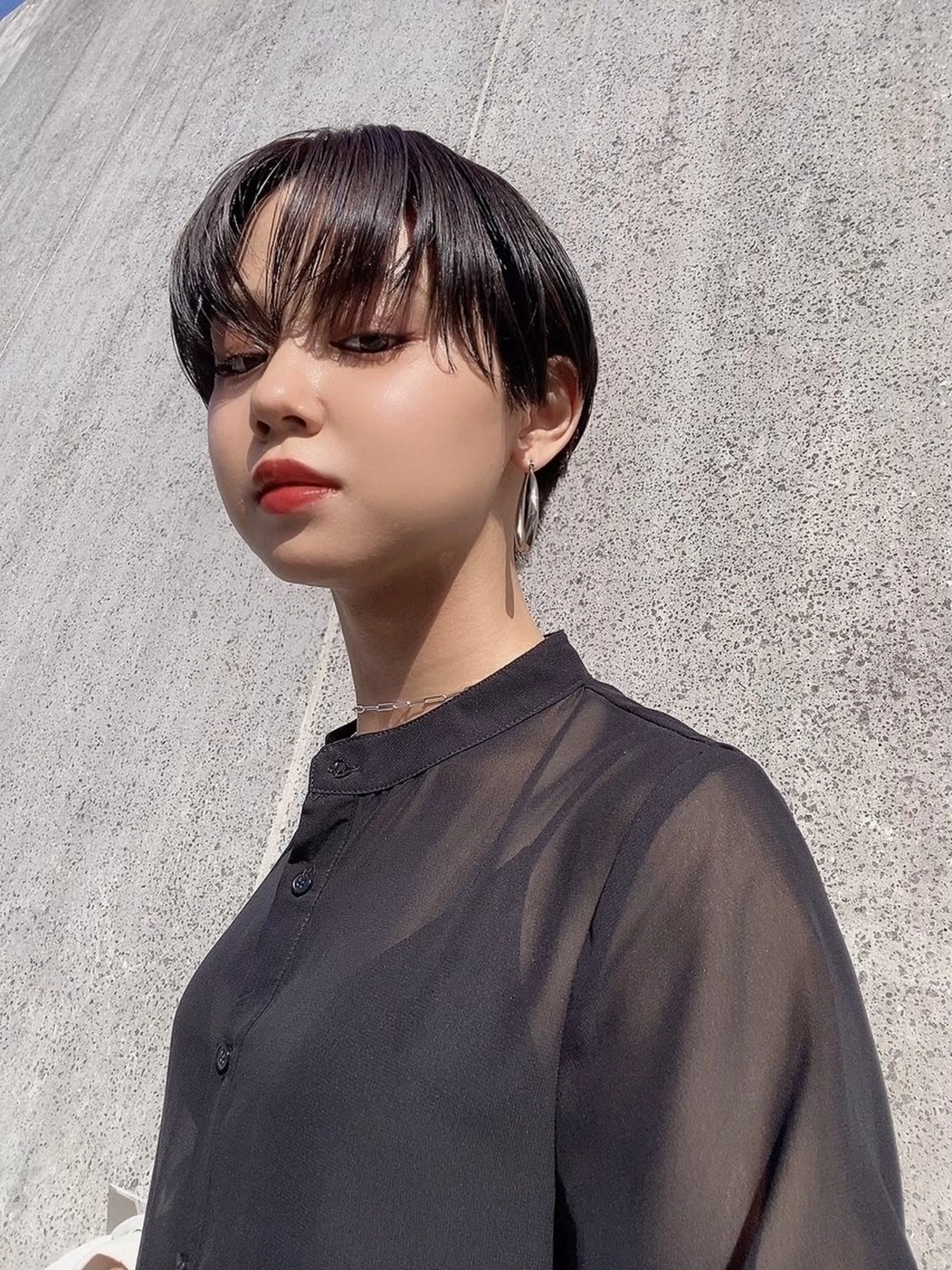 ショート カラー 髪質改善 柔らか質感/髪質改善 ⚡️Ren⚡のヘアスタイル