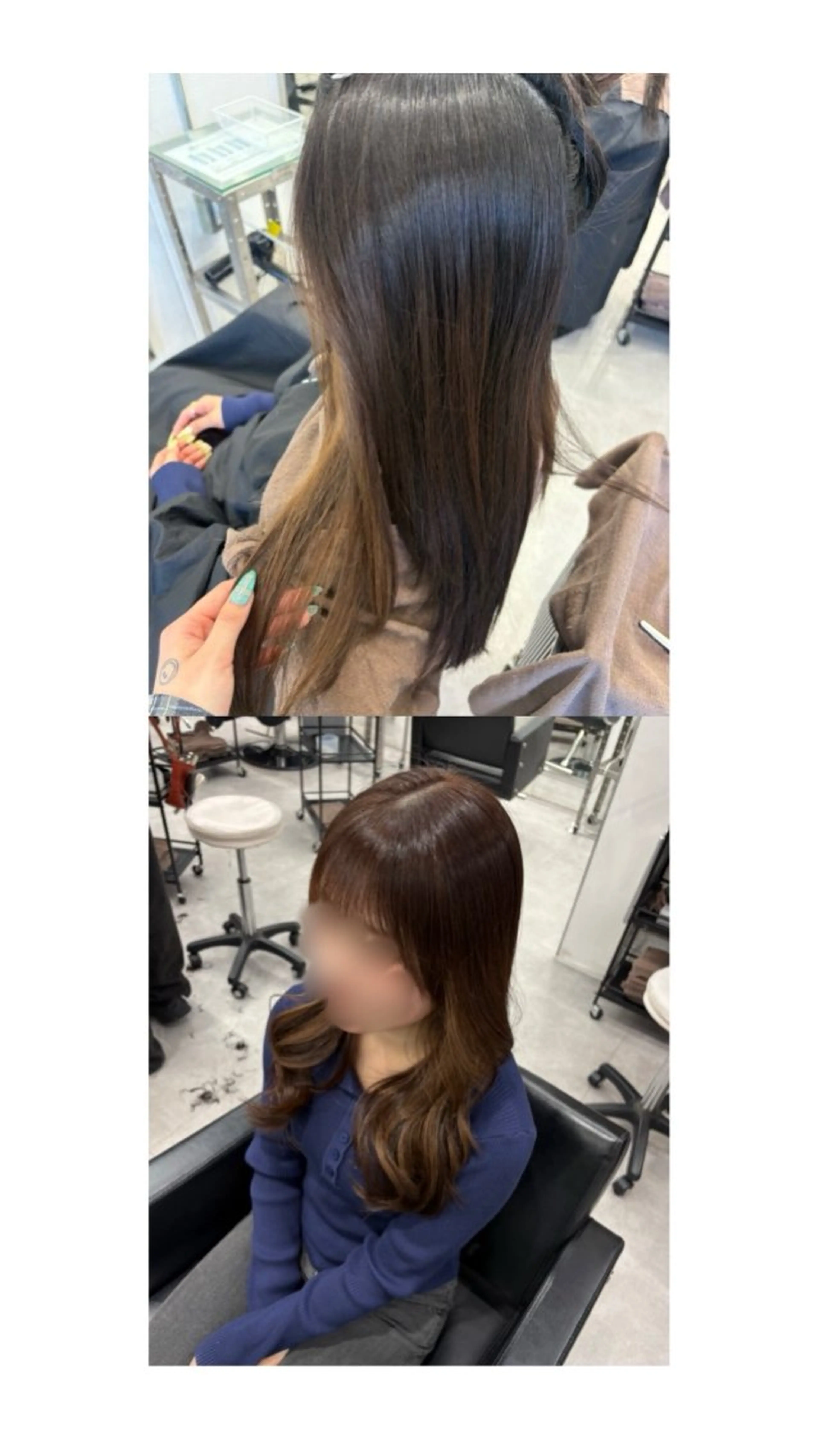 カラー ブラウンカラー ヘアカラー Mi yuのヘアスタイル