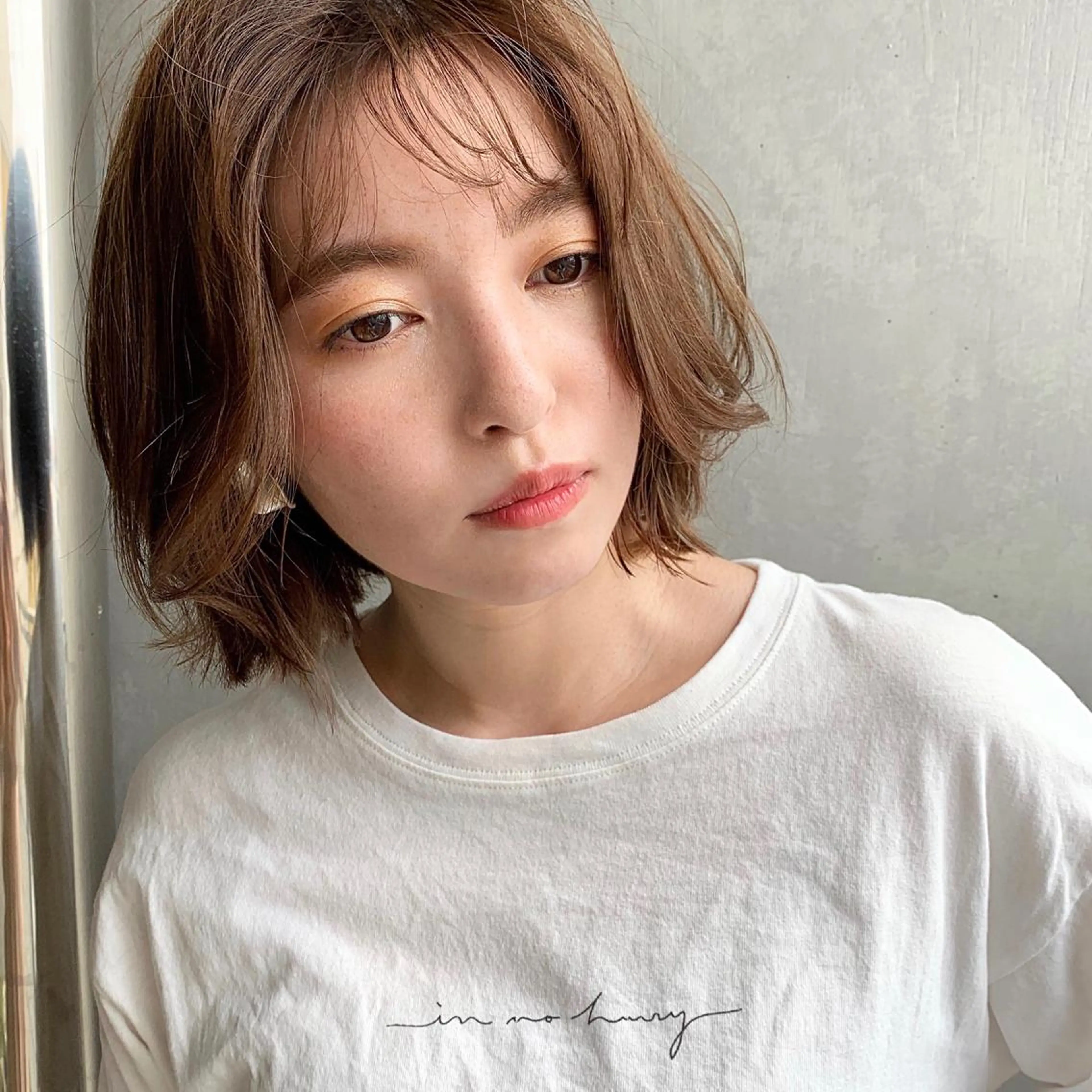 ミディアム カラー Sana / 韓国ヘア / カラーのヘアスタイル