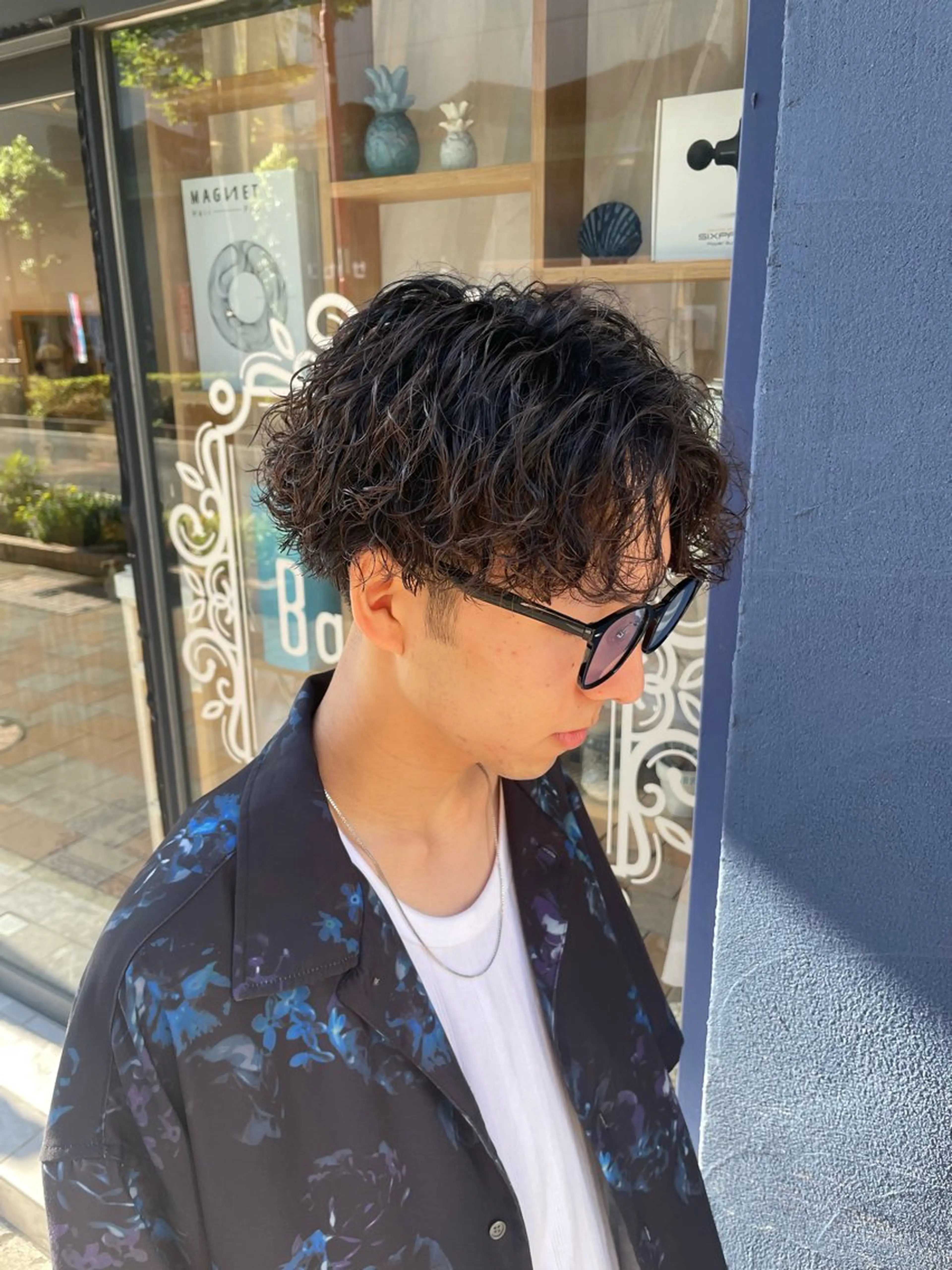 メンズ カット パーマ 大宮/メンズパーマ 関勇也のヘアスタイル