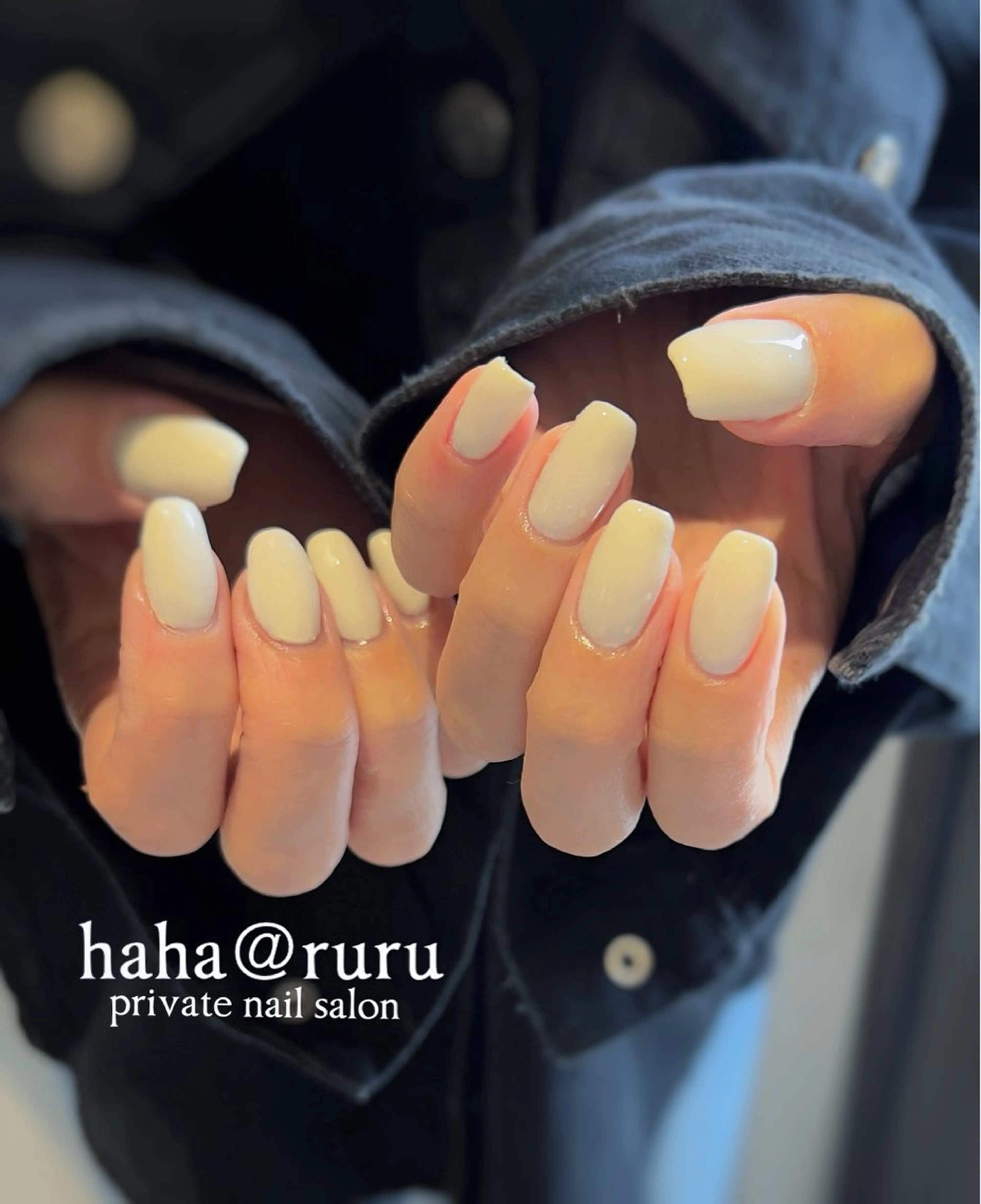 ネイル ワンカラーネイル haha@ ruruのネイルデザイン