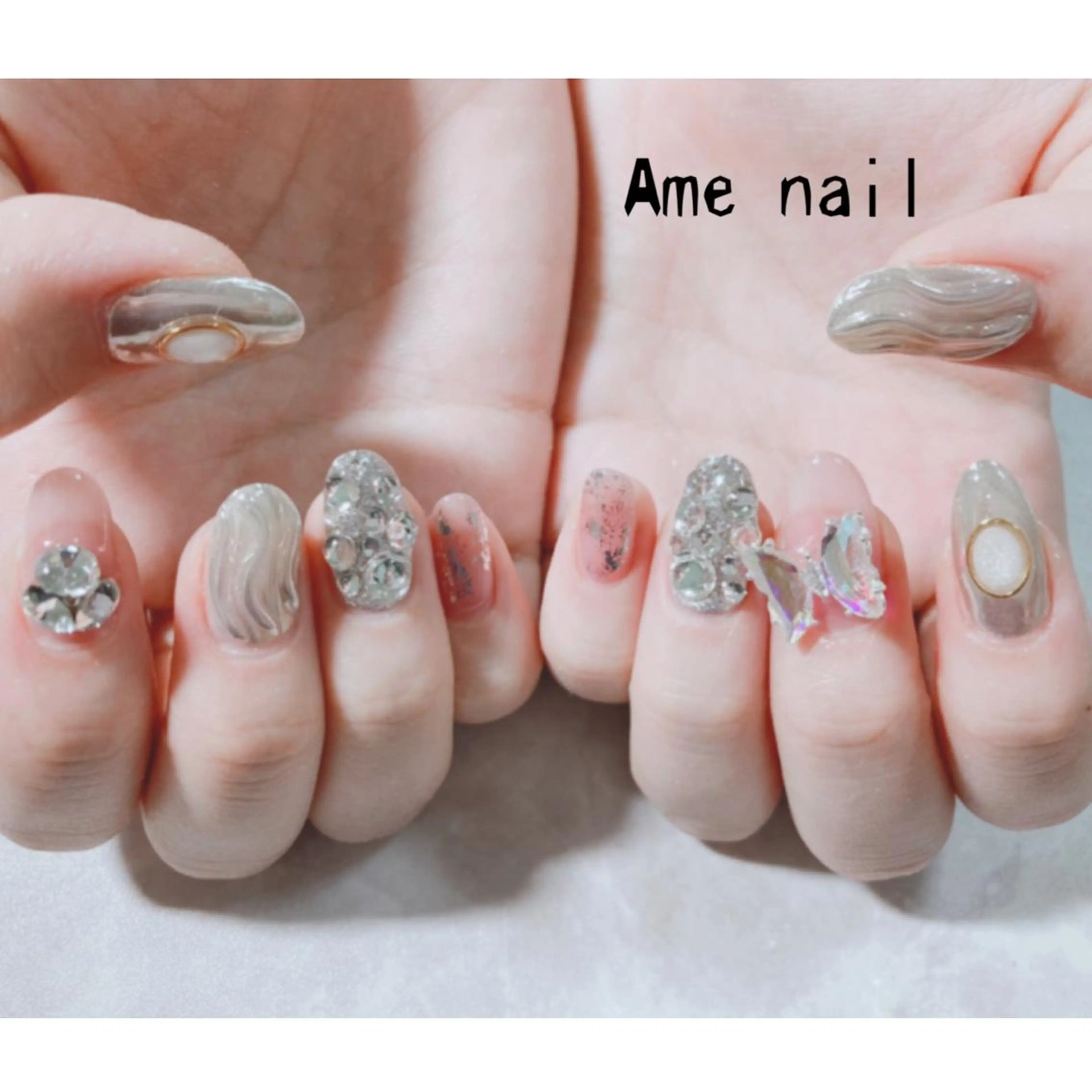ネイル ハンドネイル Ame nail所属・中村 未来のネイルデザイン