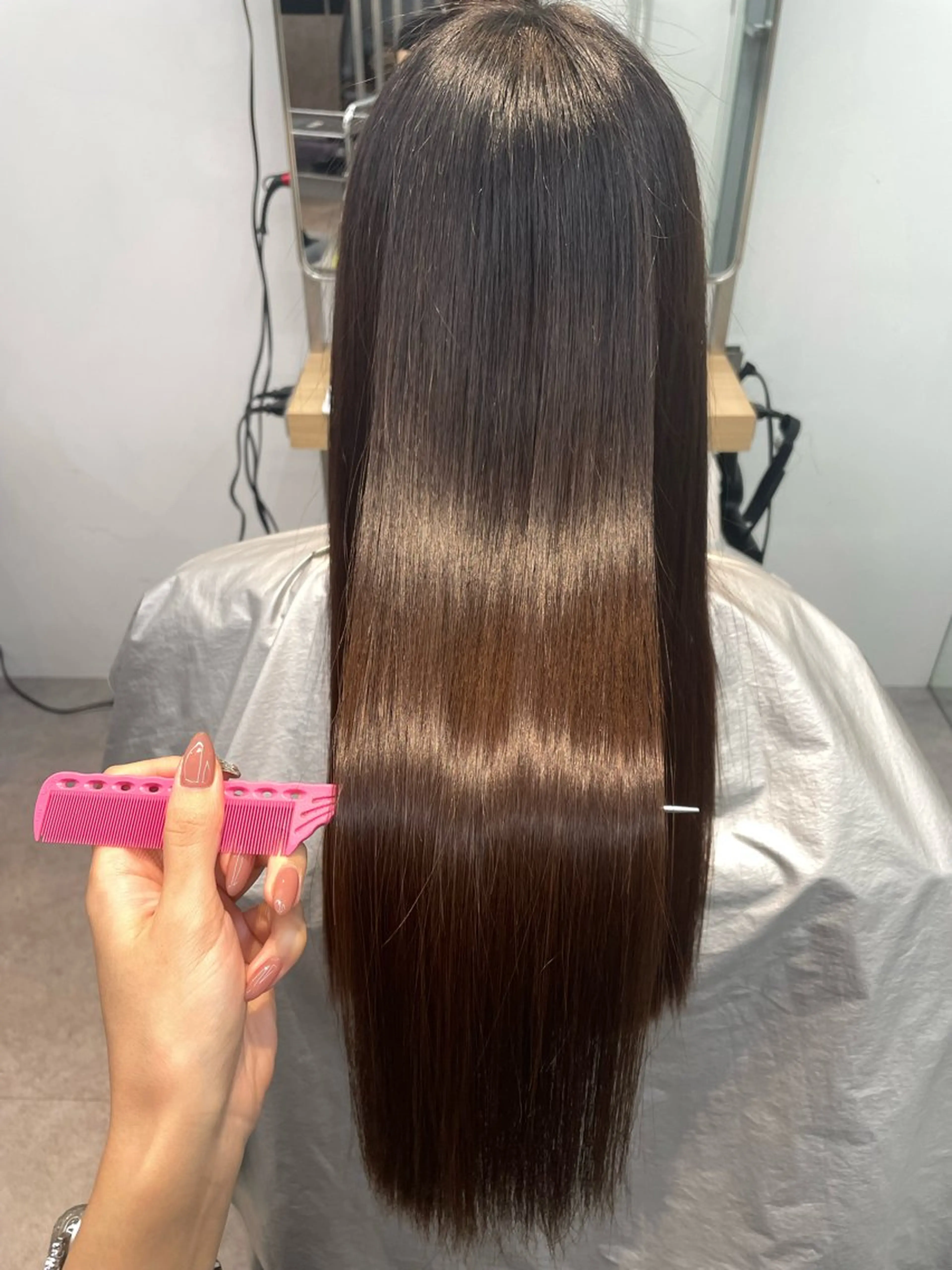 ロング カット 縮毛矯正 髪質改善／艶髪 ❥❥Natsukiのヘアスタイル