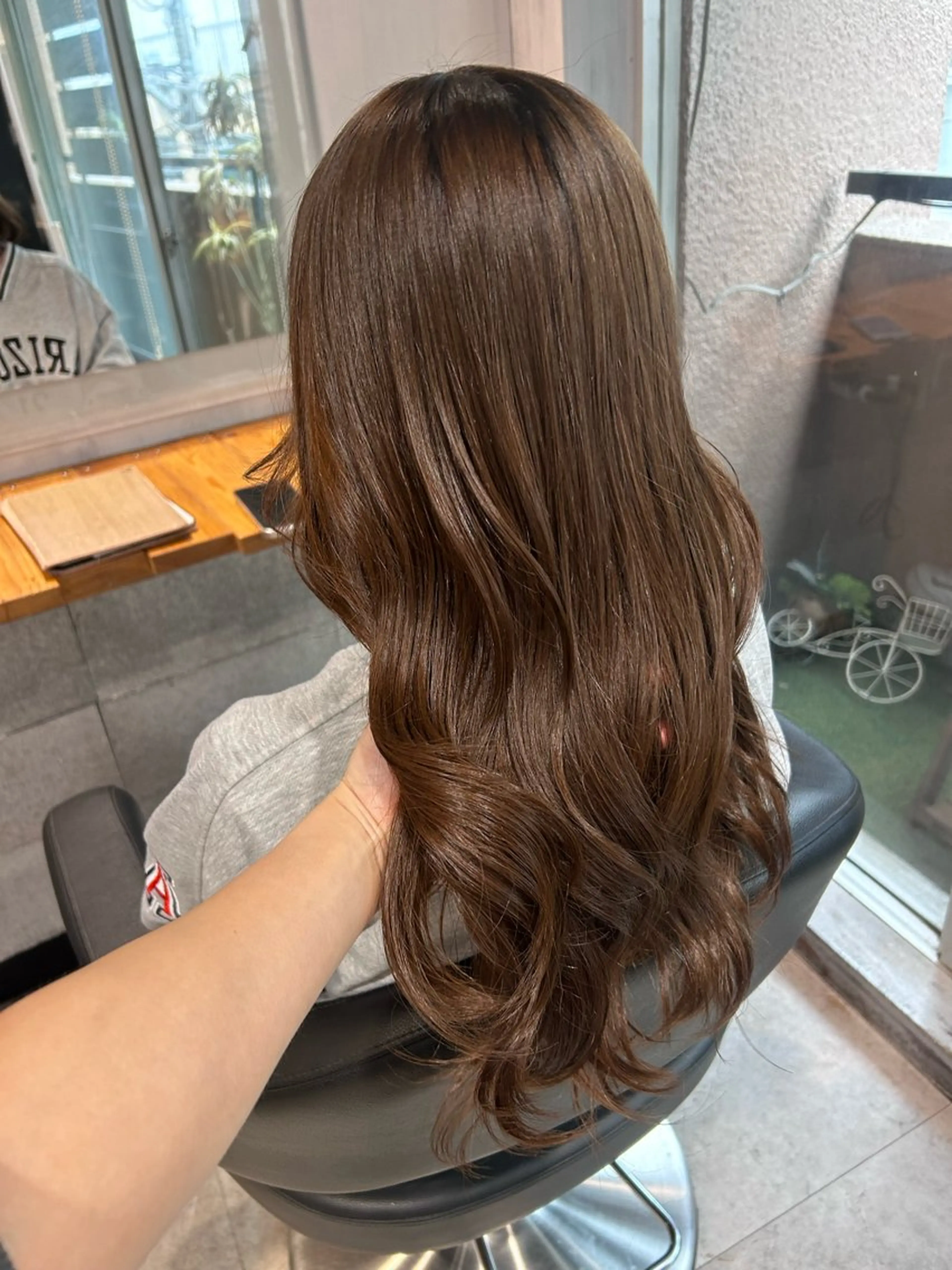 ロング カット ヘアカラー ヘッドスパ 韓国Style♡ Nanami🇰🇷のヘアスタイル