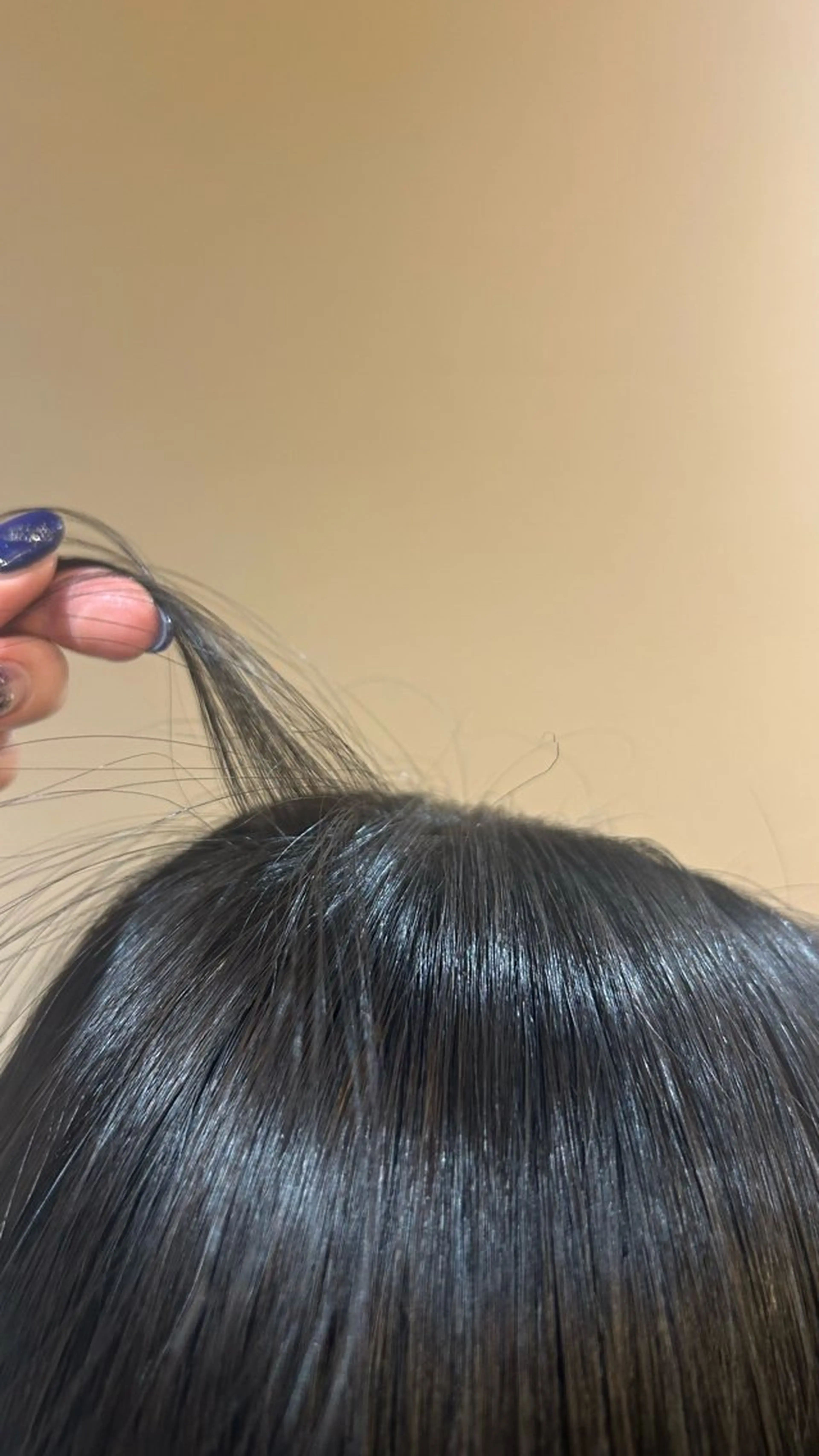 カラー 黒髪 透明感カラー H天神橋所属・心優/ MIYUUのヘアスタイル