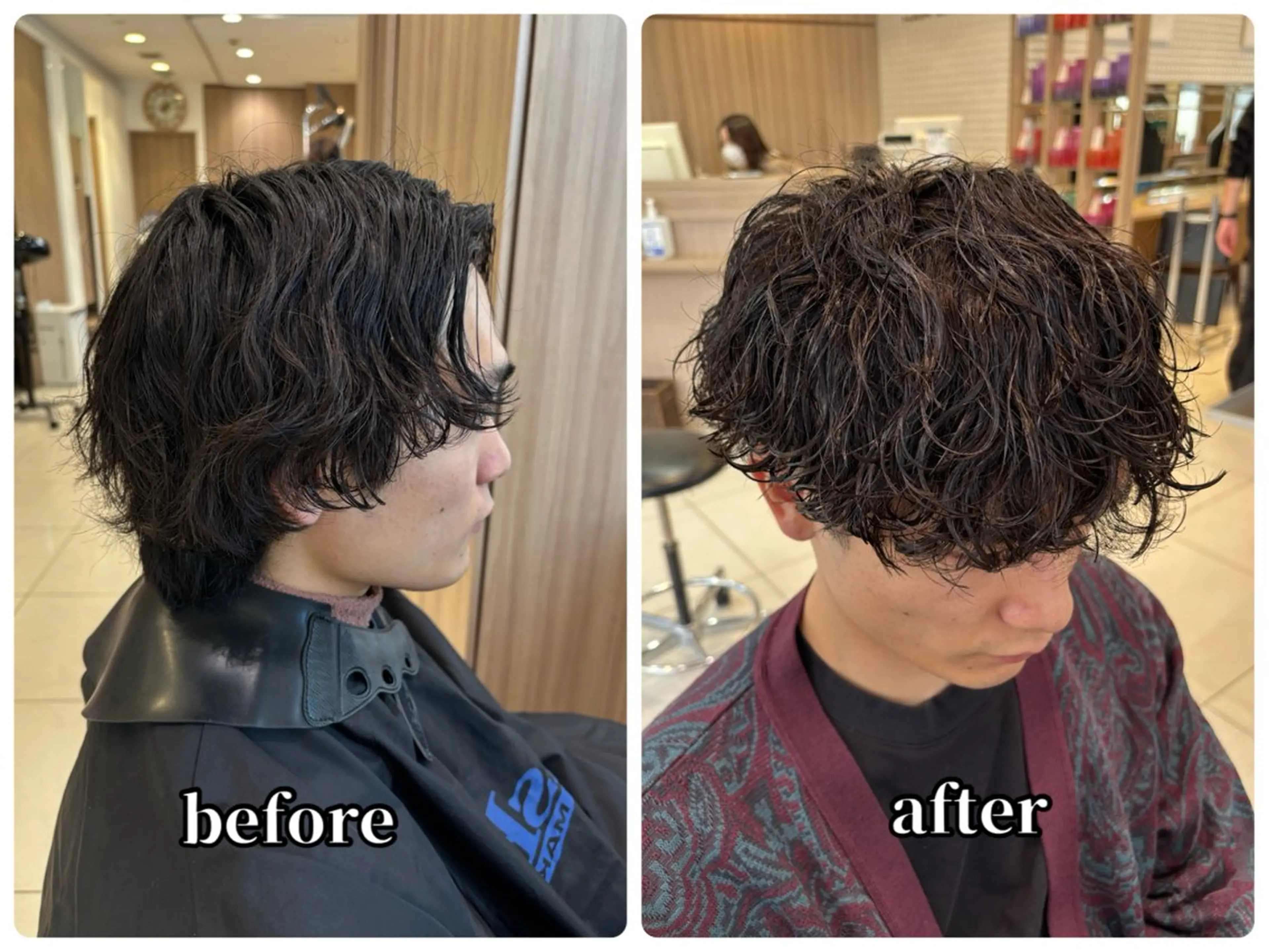 パーマ メンズ 波巻き･カルマ パーマ特化/aoiのヘアスタイル